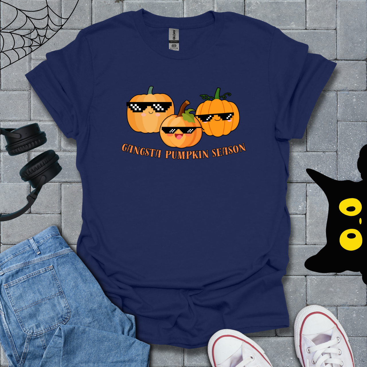 Pumpkin Gangsta Season T-Shirt US