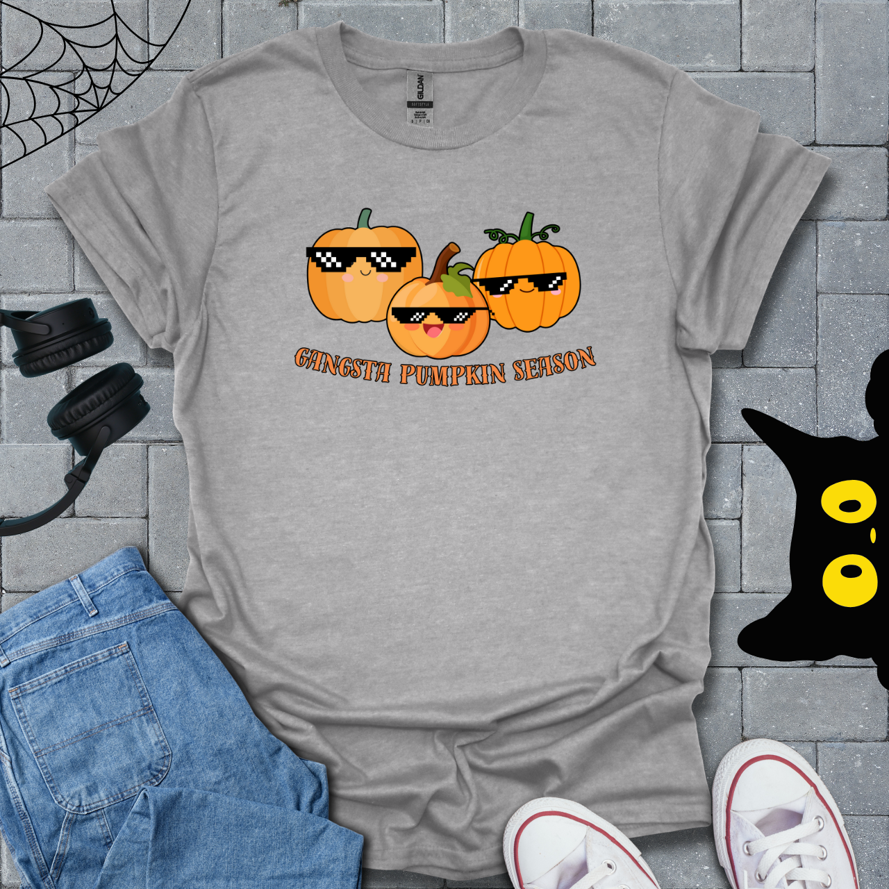 Pumpkin Gangsta Season T-Shirt US