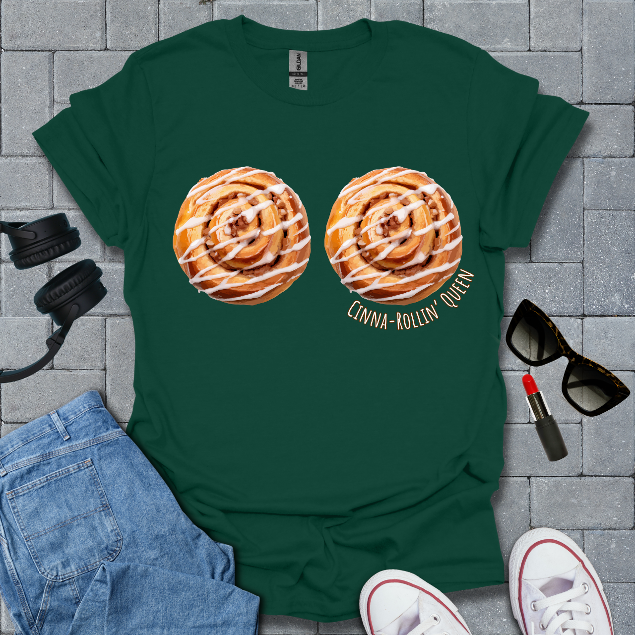 Cinnamon Roll Queen T-Shirt US