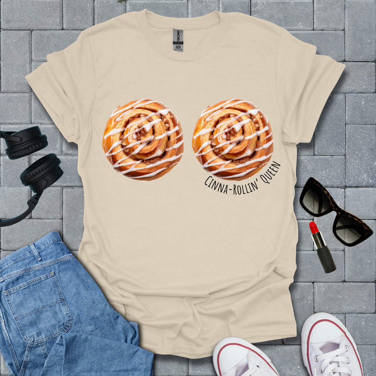 Cinnamon Roll Queen T-Shirt US