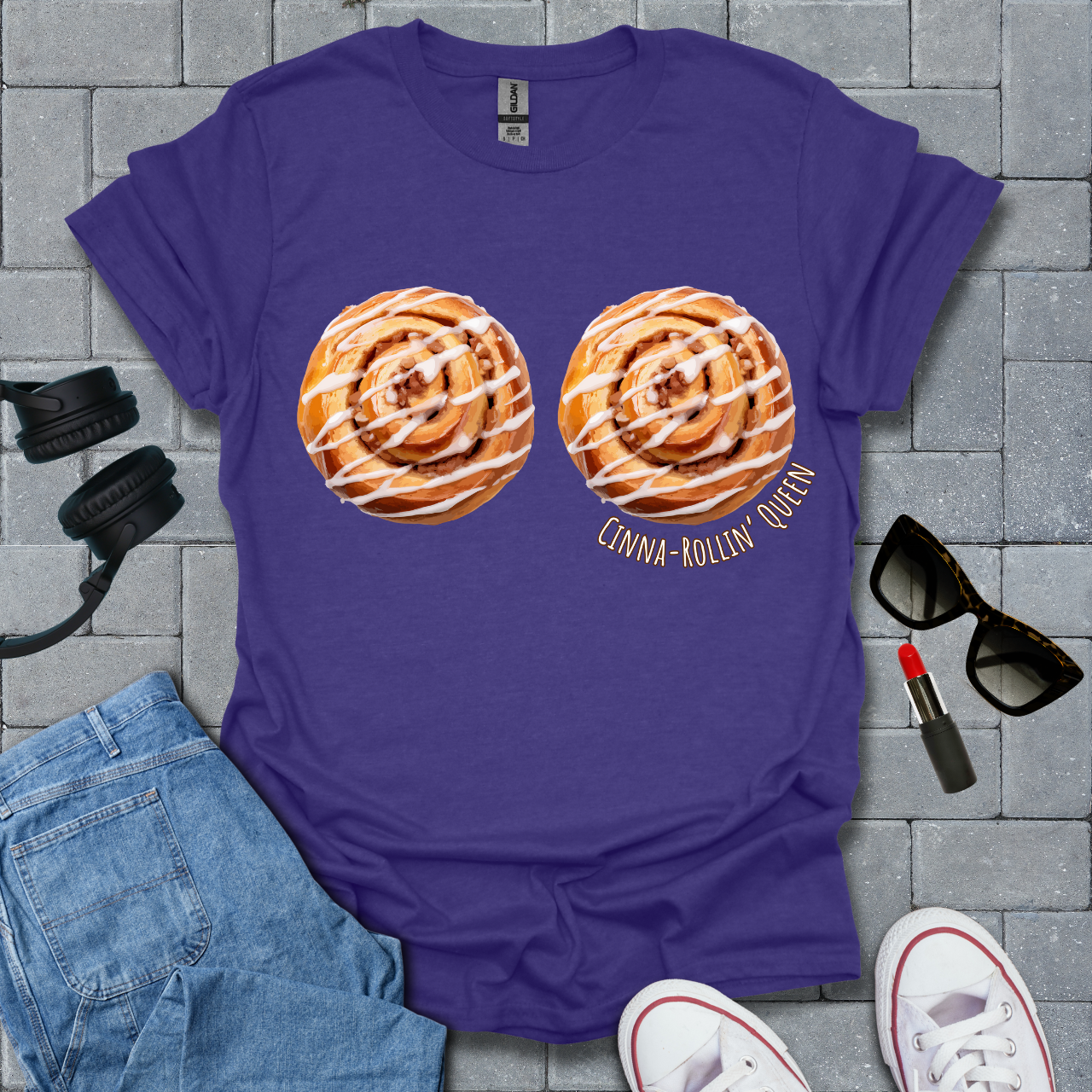 Cinnamon Roll Queen T-Shirt US