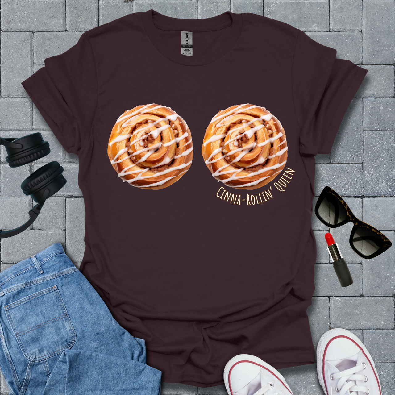 Cinnamon Roll Queen T-Shirt US