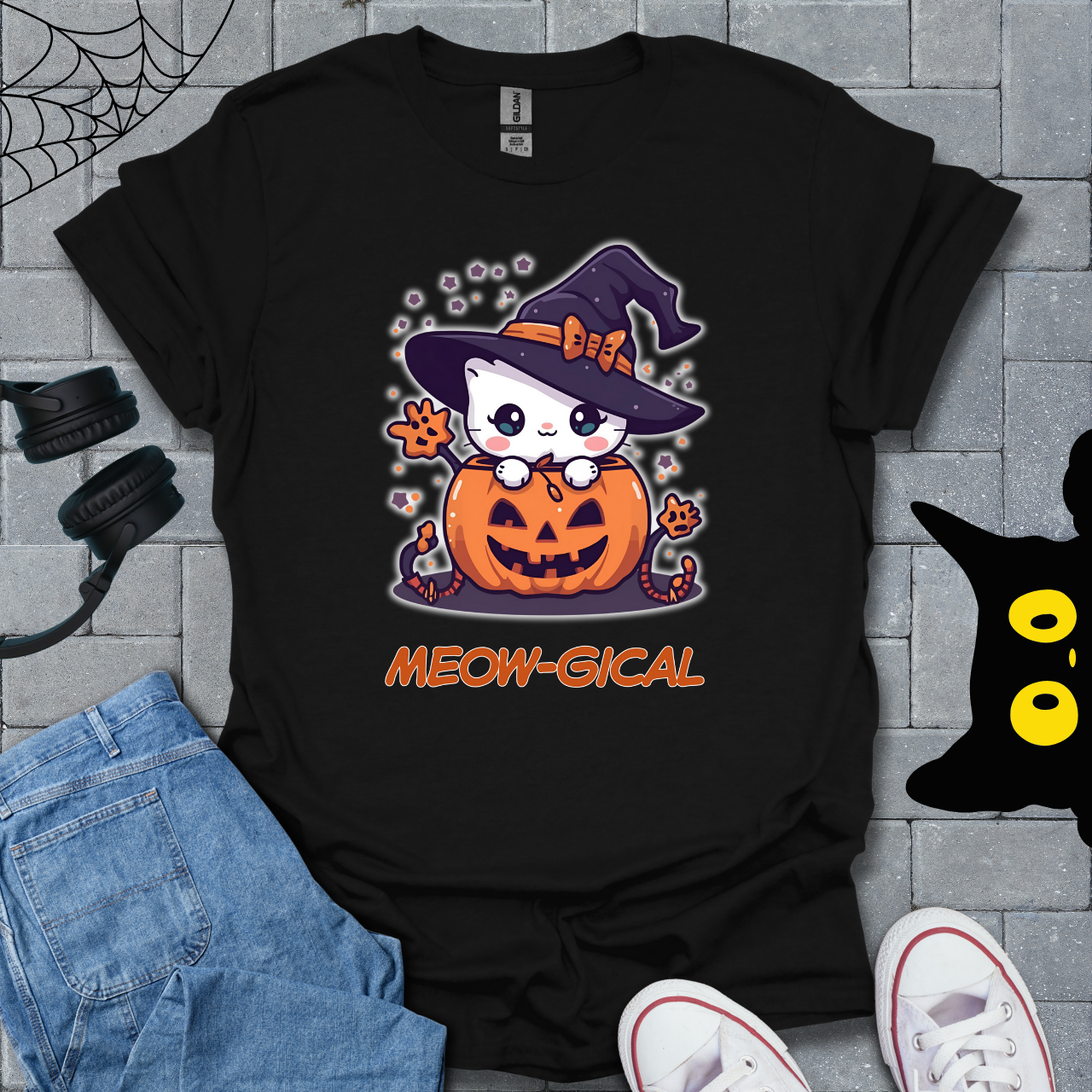 Meow-gical Cat T-Shirt US