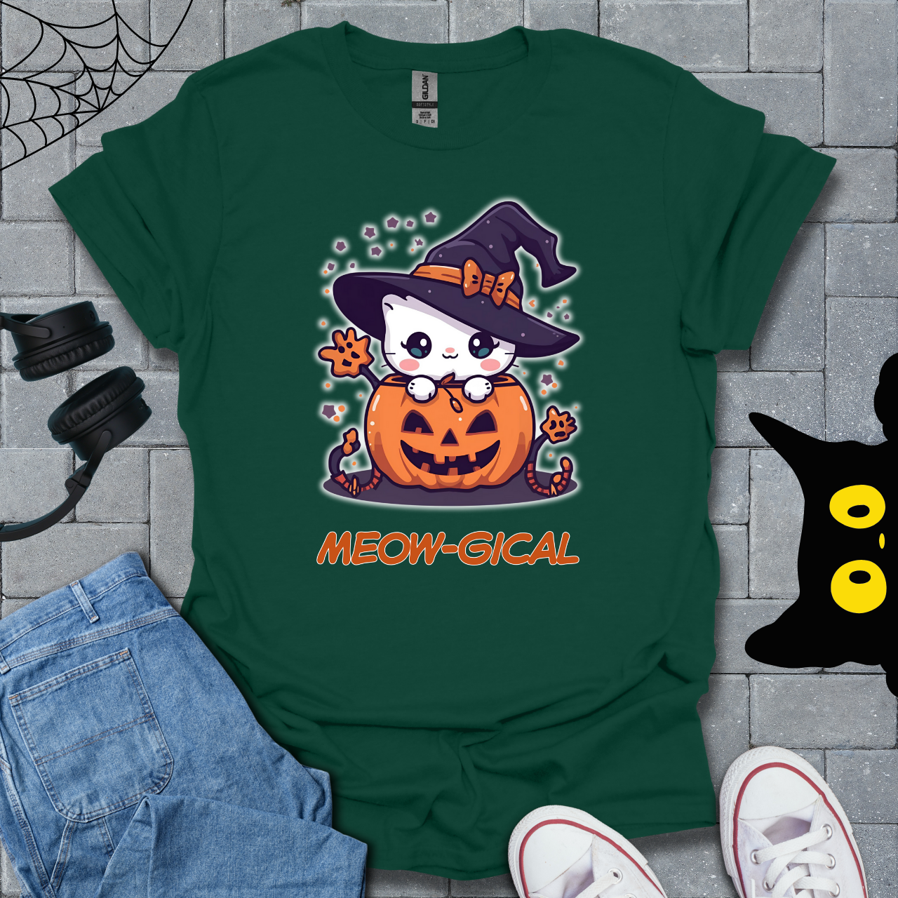 Meow-gical Cat T-Shirt US