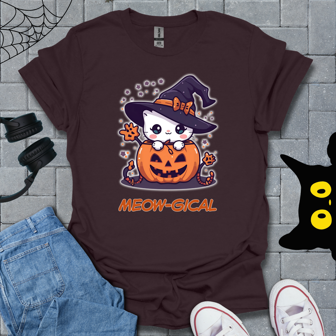 Meow-gical Cat T-Shirt US