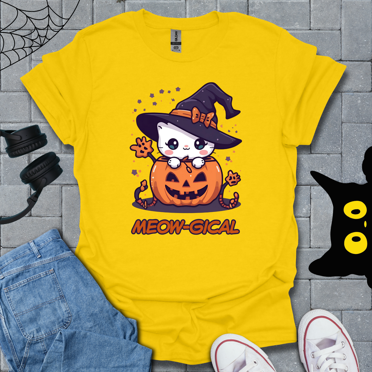 Meow-gical Cat T-Shirt US