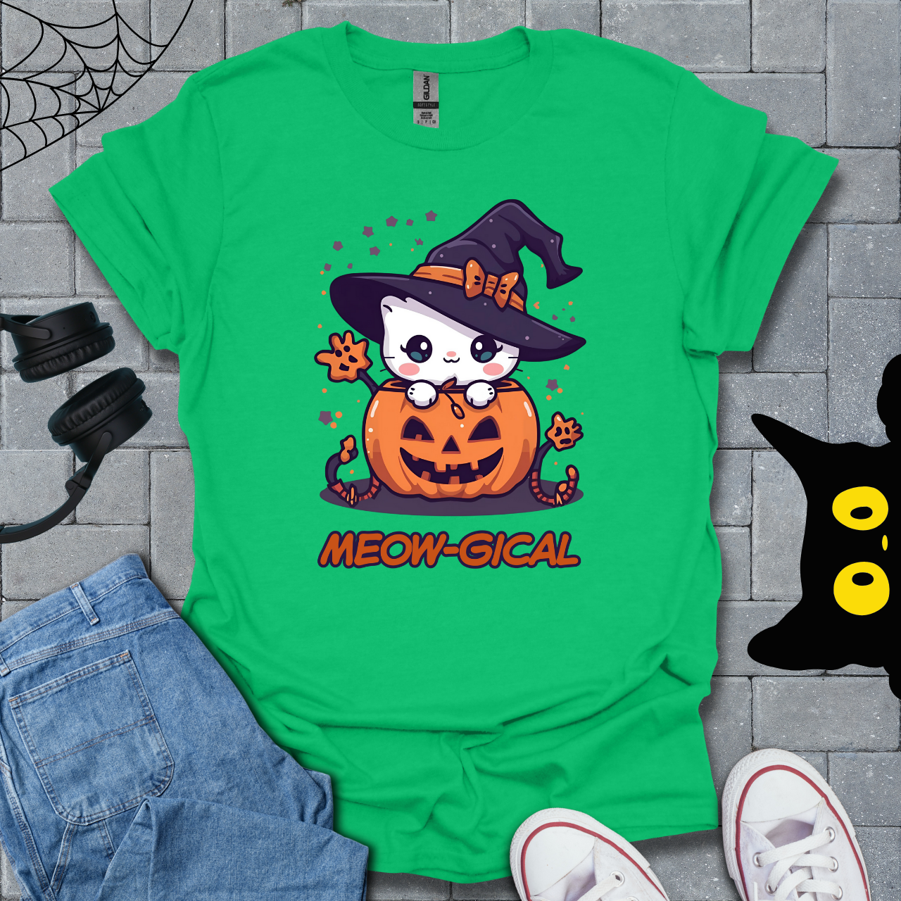 Meow-gical Cat T-Shirt US