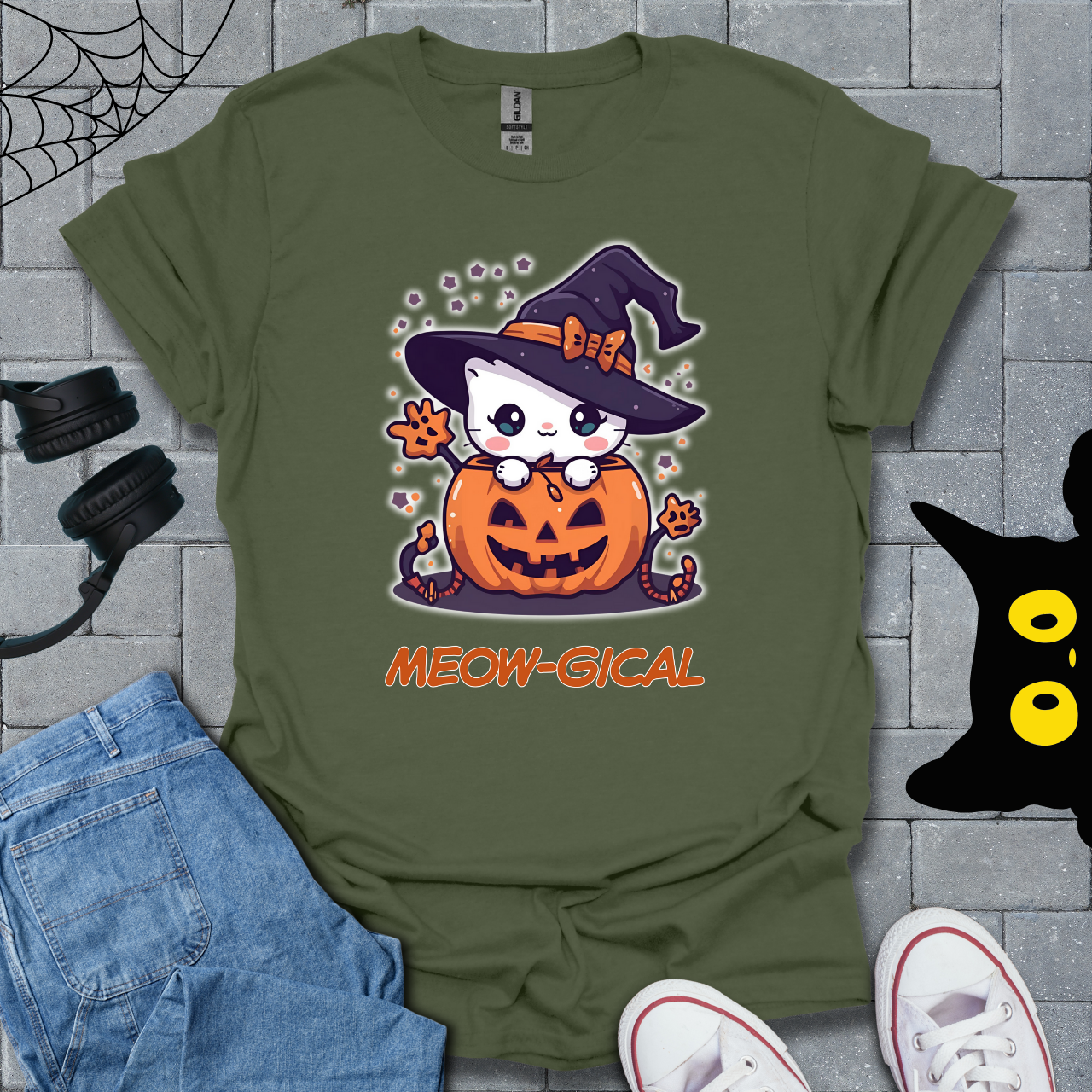 Meow-gical Cat T-Shirt US
