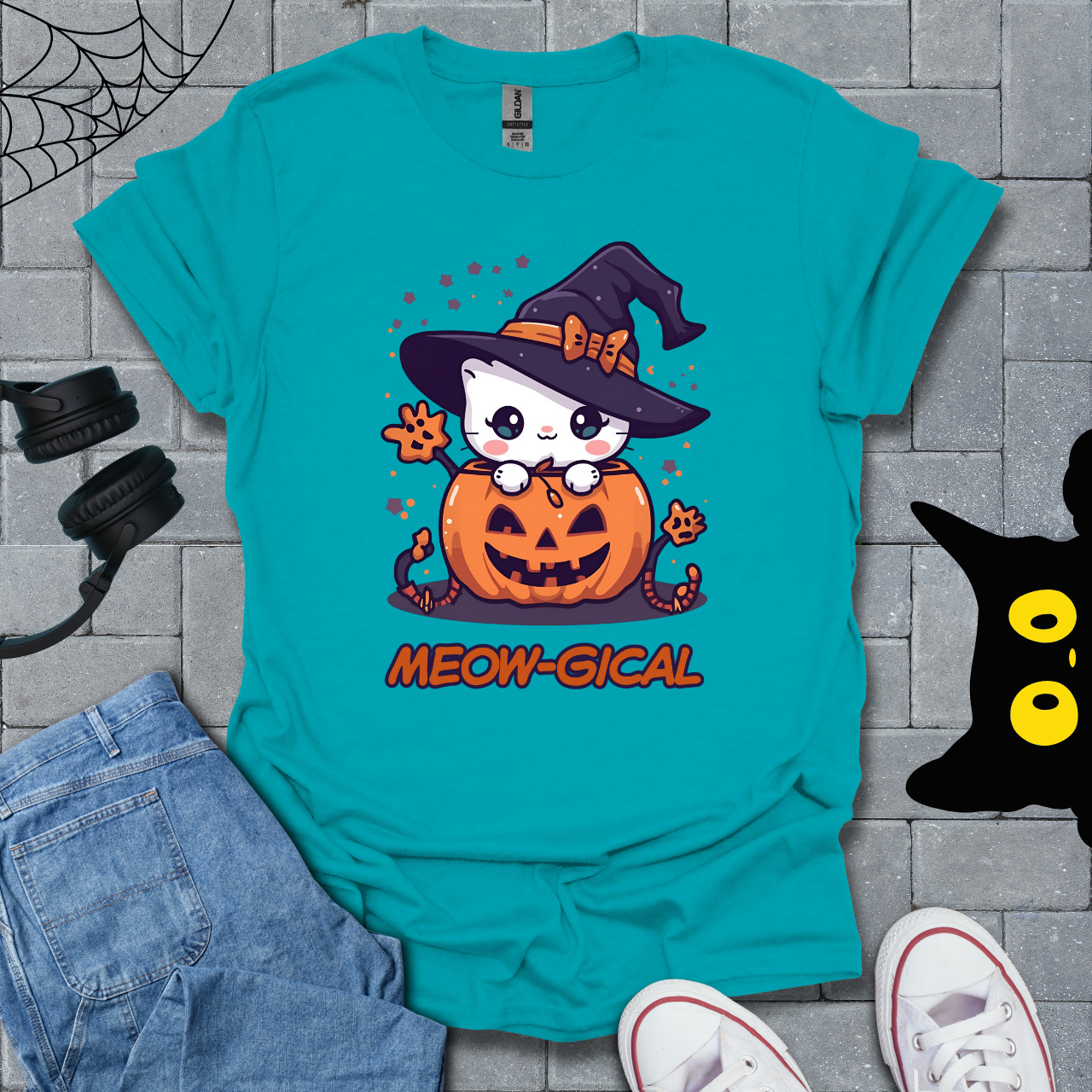 Meow-gical Cat T-Shirt US