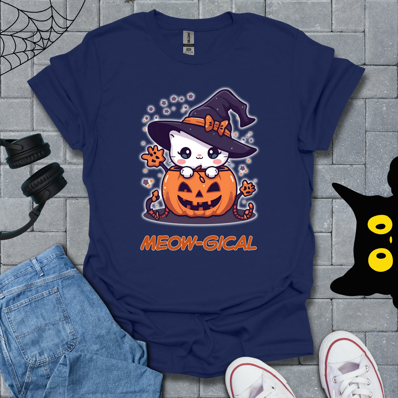Meow-gical Cat T-Shirt US