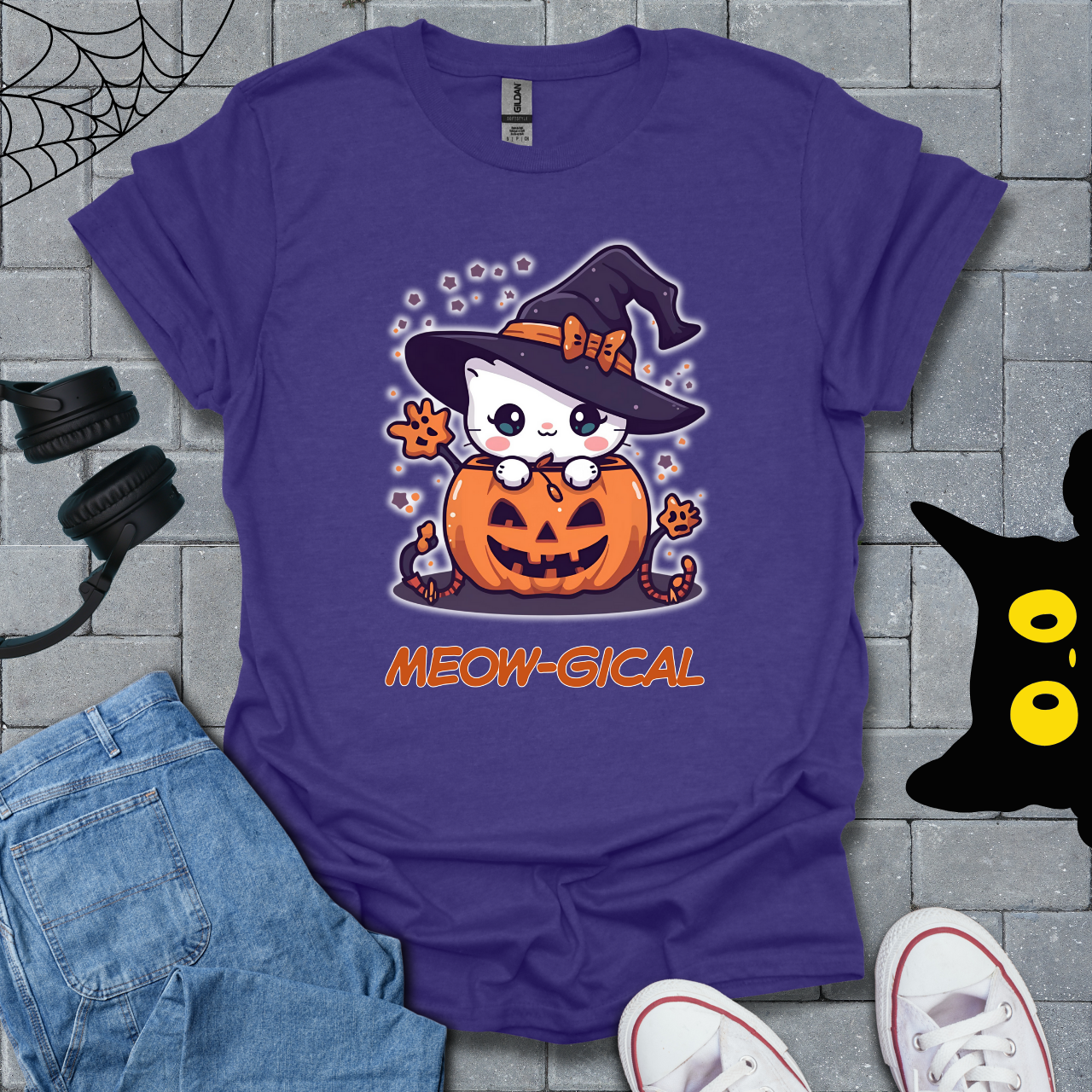 Meow-gical Cat T-Shirt US
