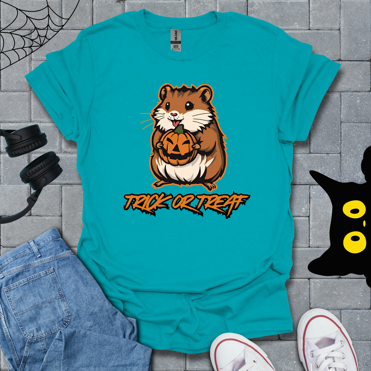 Trick Or Treat Hamster Unisex T-Shirt US