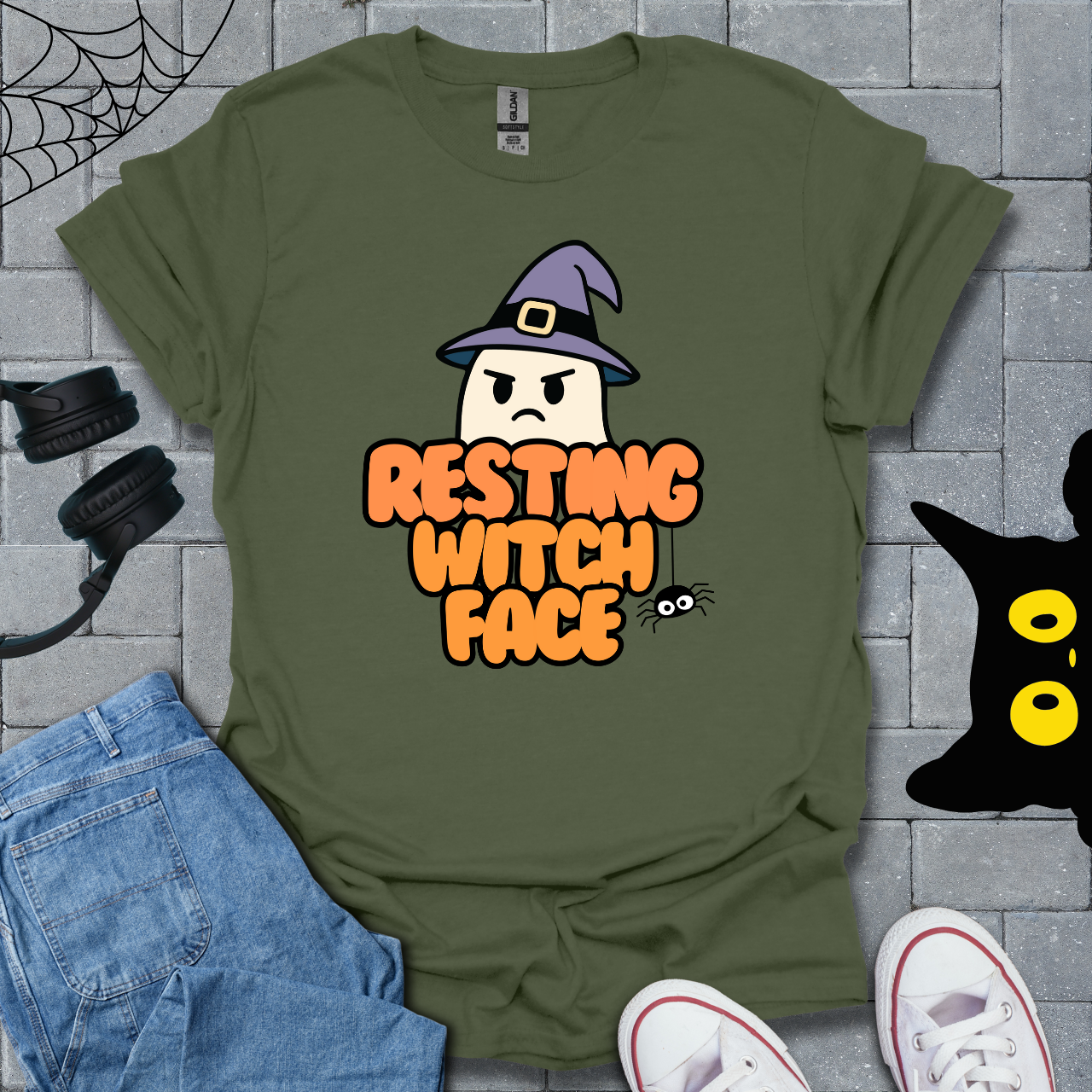 Resting Witch Face Unisex T-Shirt US