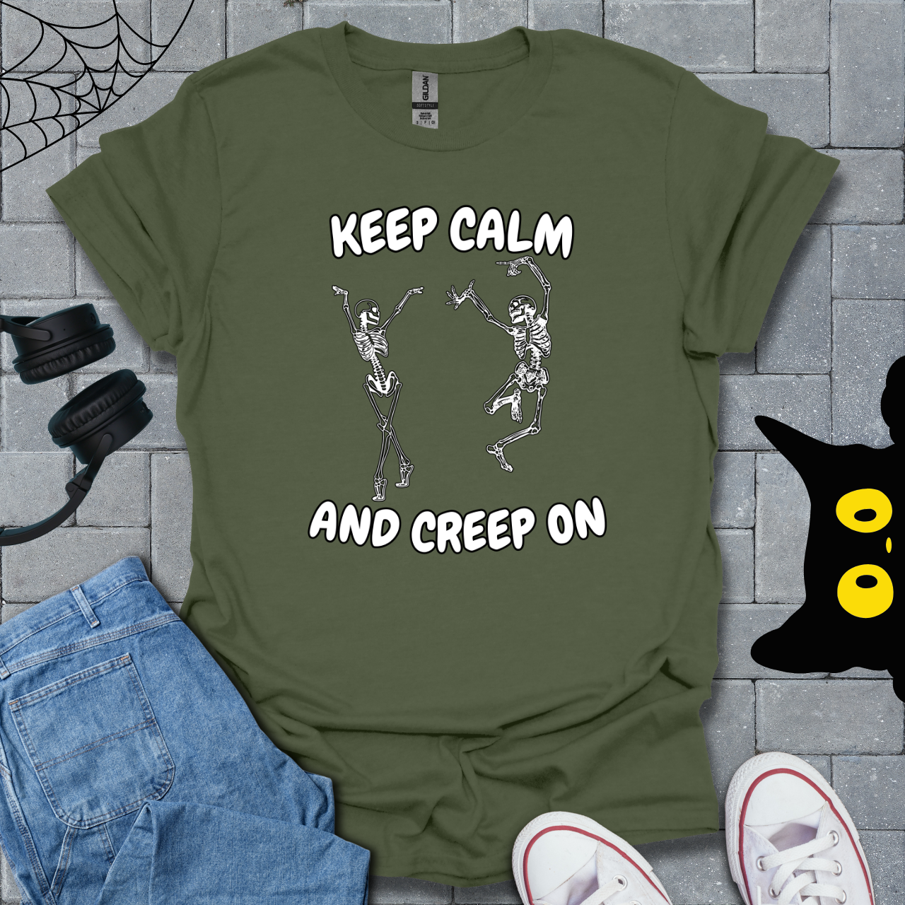 Keep Calm and Creep On Unisex T-Shirt US
