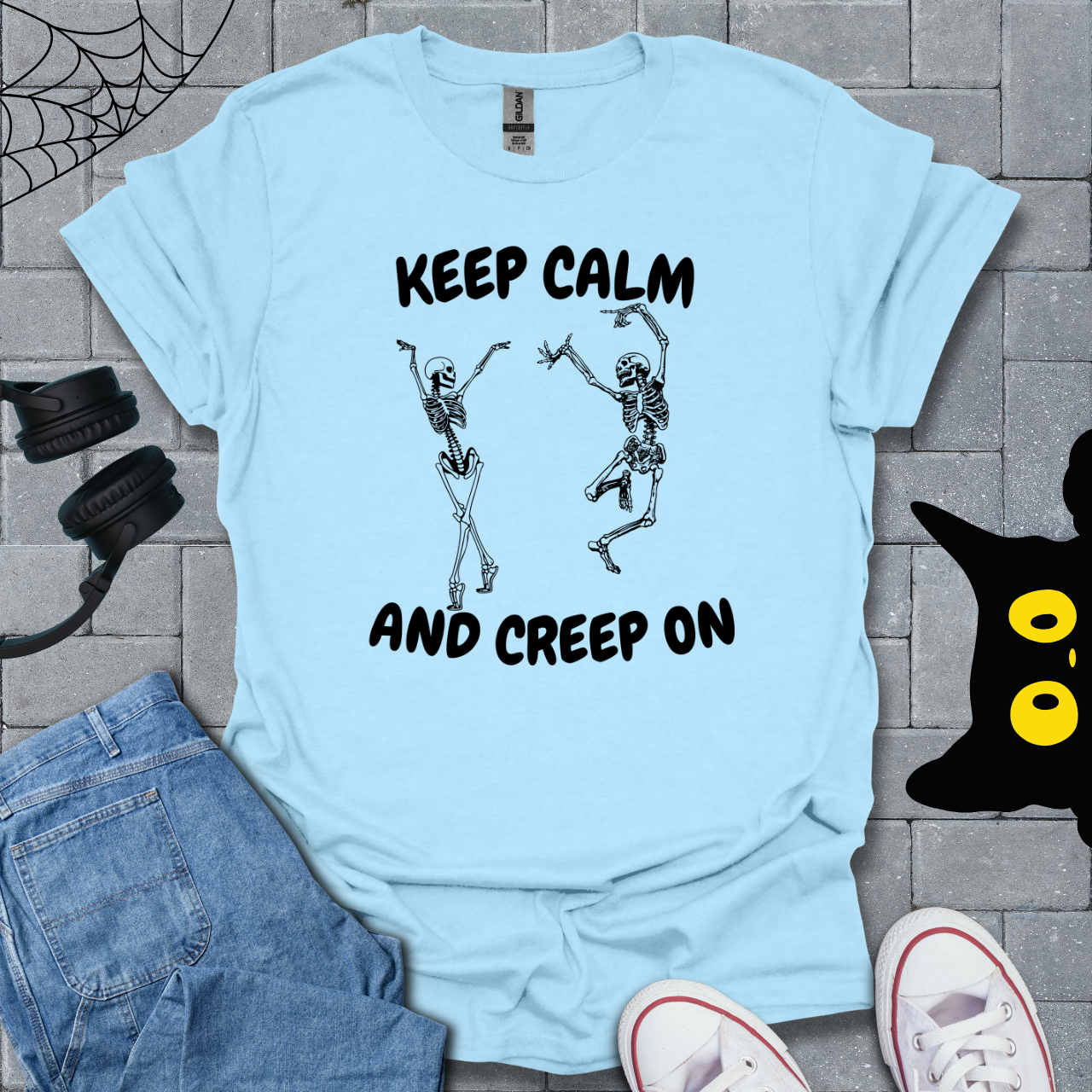 Keep Calm and Creep On Unisex T-Shirt US