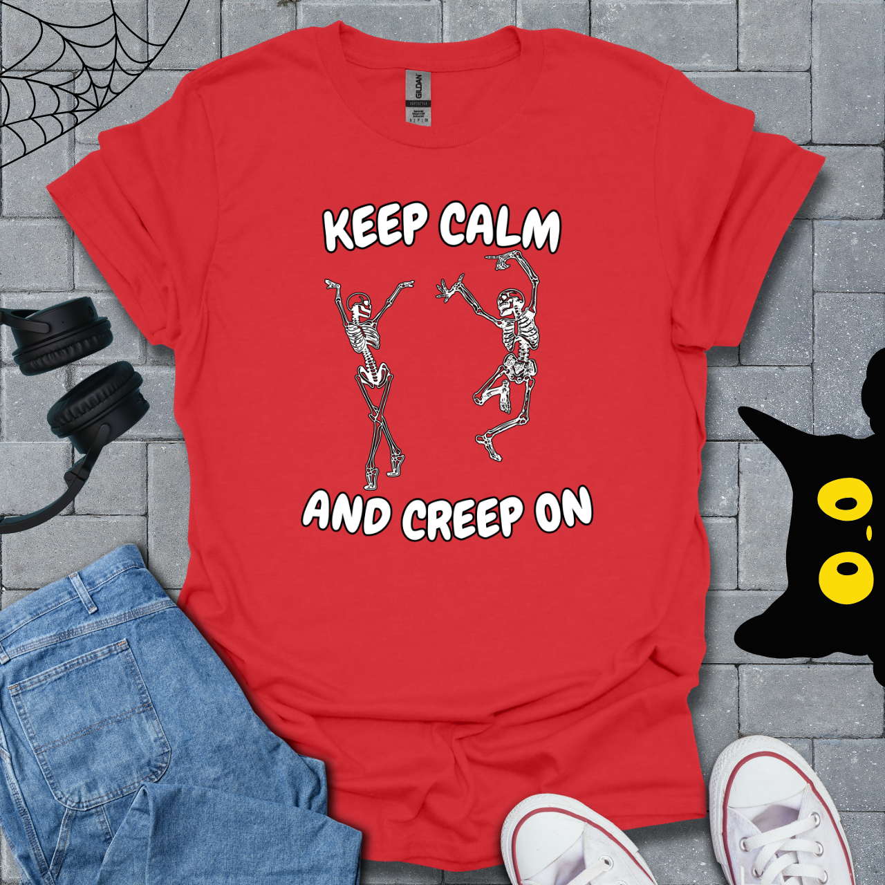 Keep Calm and Creep On Unisex T-Shirt US