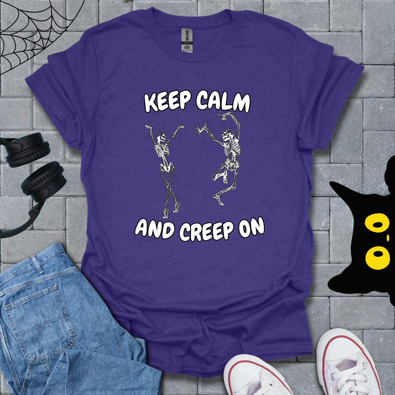 Keep Calm and Creep On Unisex T-Shirt US