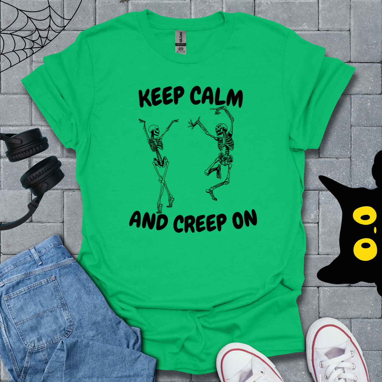 Keep Calm and Creep On Unisex T-Shirt US