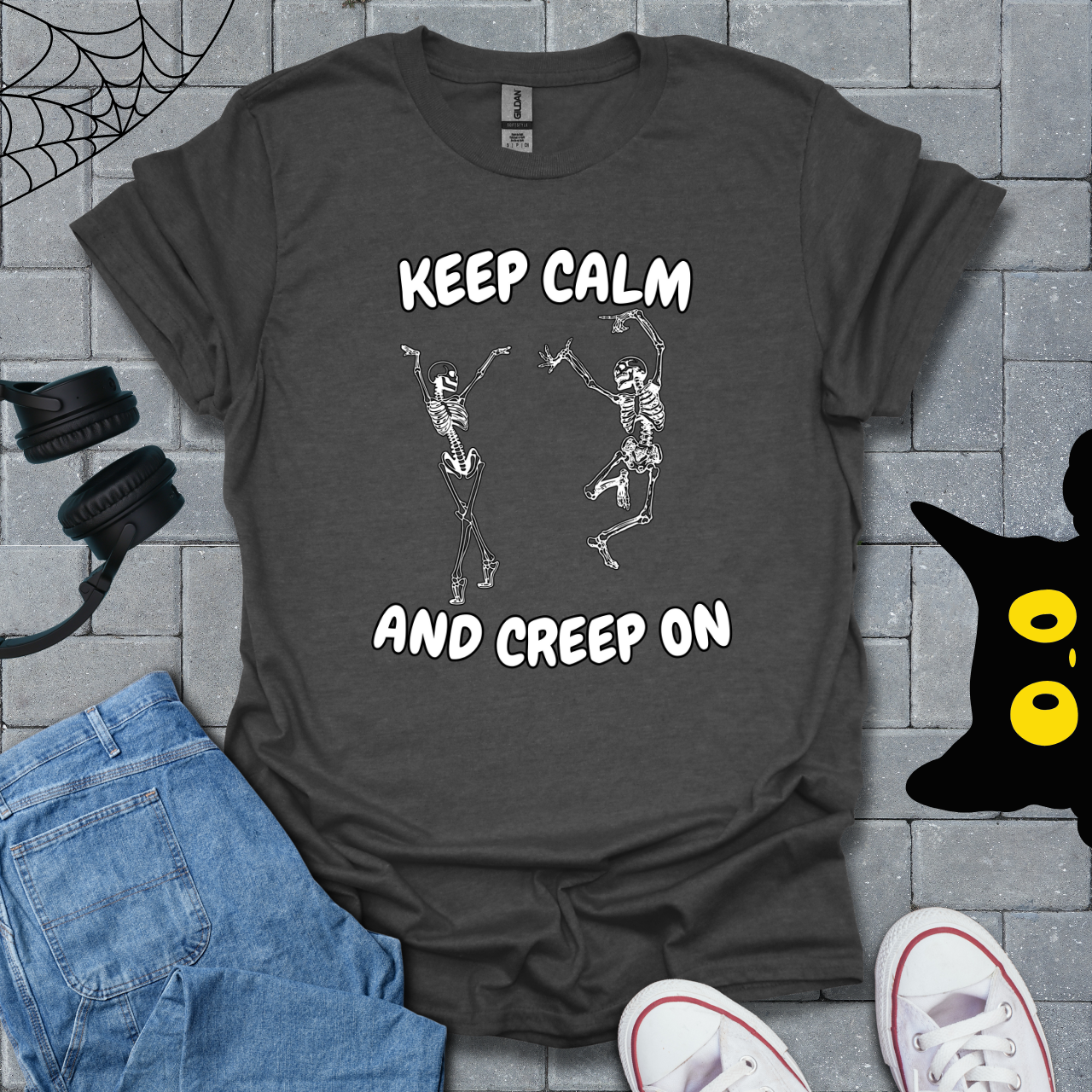 Keep Calm and Creep On Unisex T-Shirt US
