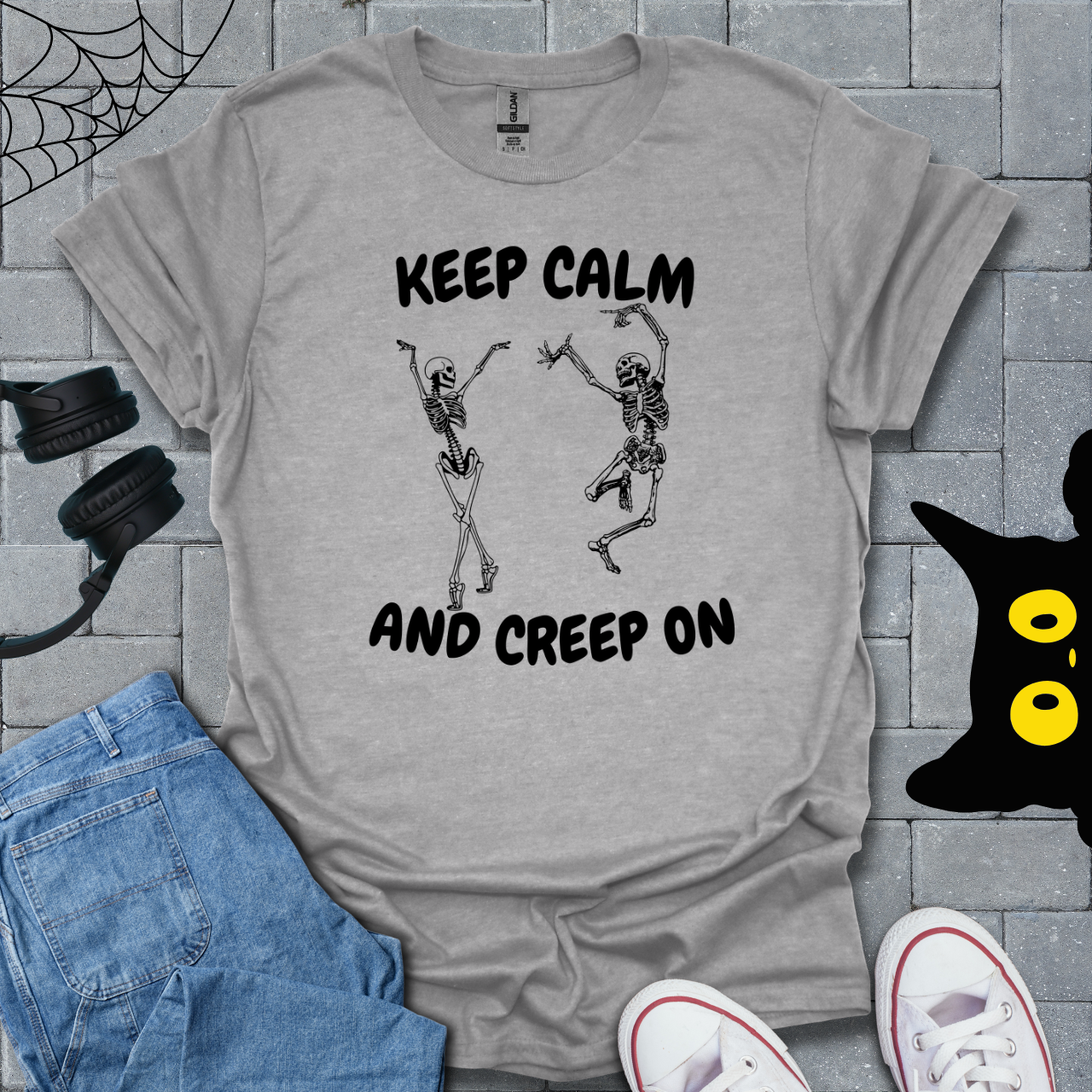 Keep Calm and Creep On Unisex T-Shirt US