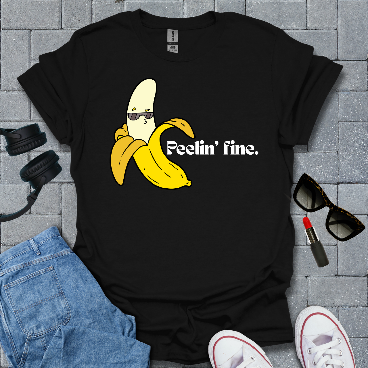 Peelin' Fine Banana Unisex T-Tshirt US