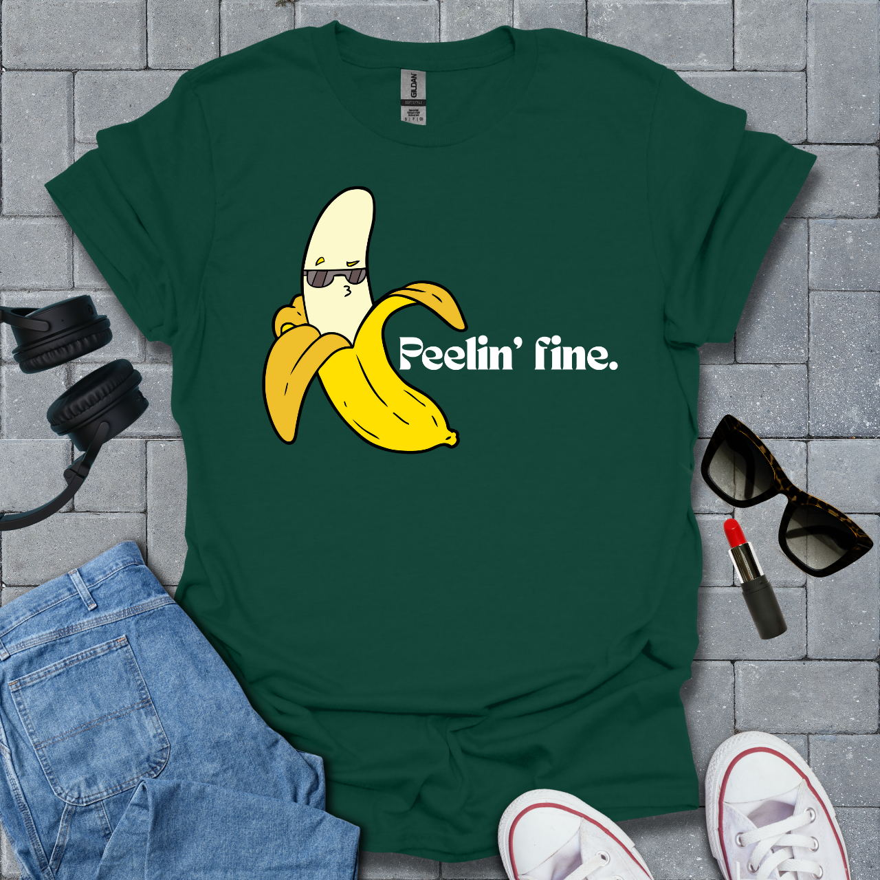 Peelin' Fine Banana Unisex T-Tshirt US