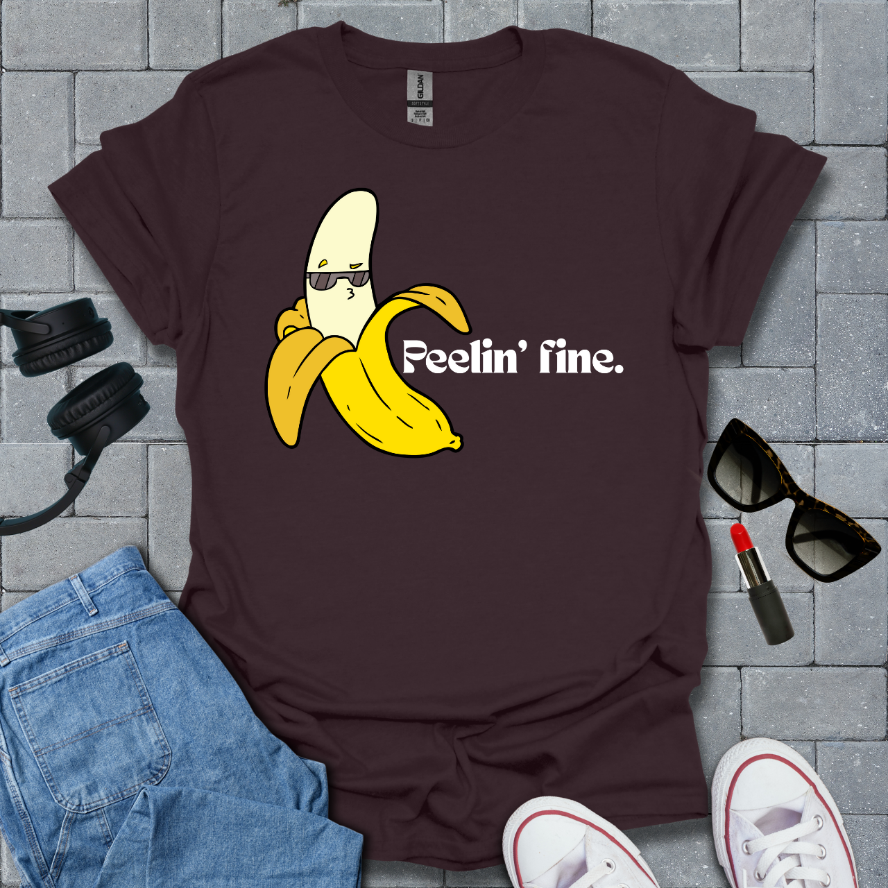 Peelin' Fine Banana Unisex T-Tshirt US