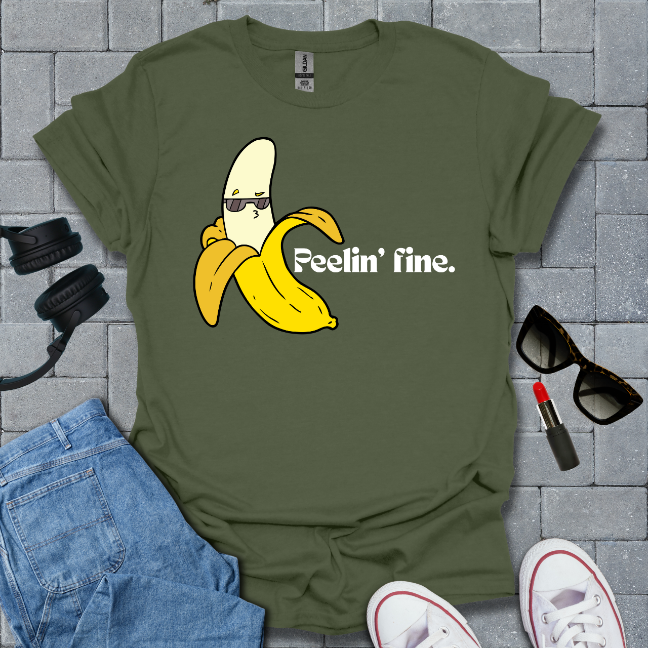 Peelin' Fine Banana Unisex T-Tshirt US