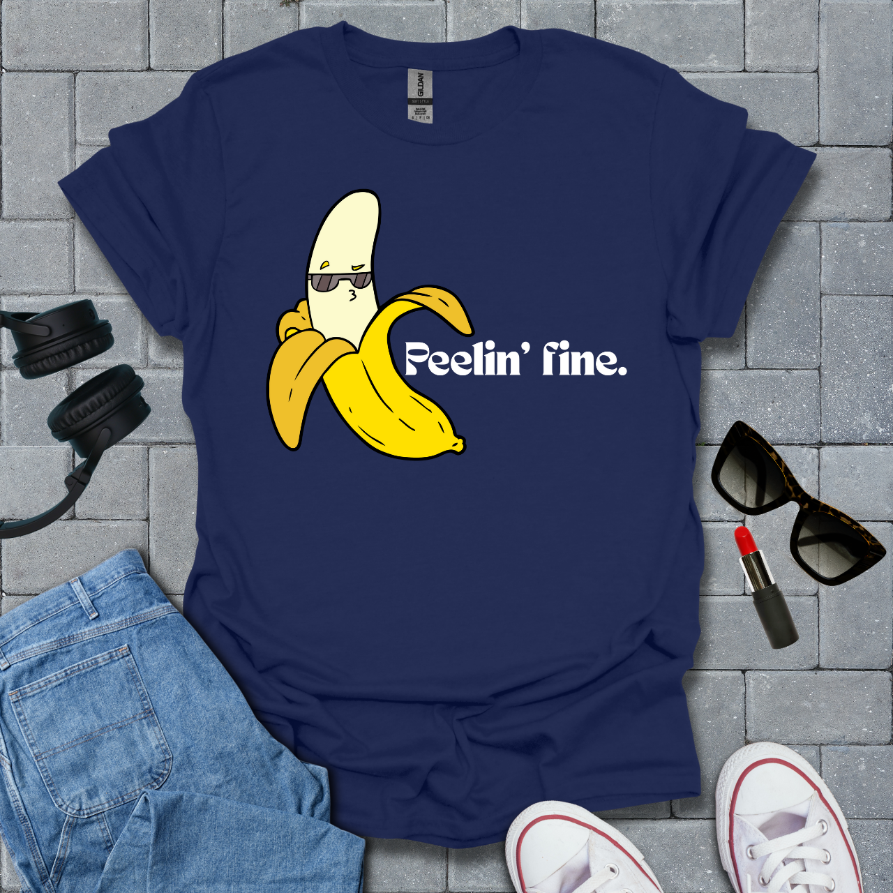 Peelin' Fine Banana Unisex T-Tshirt US
