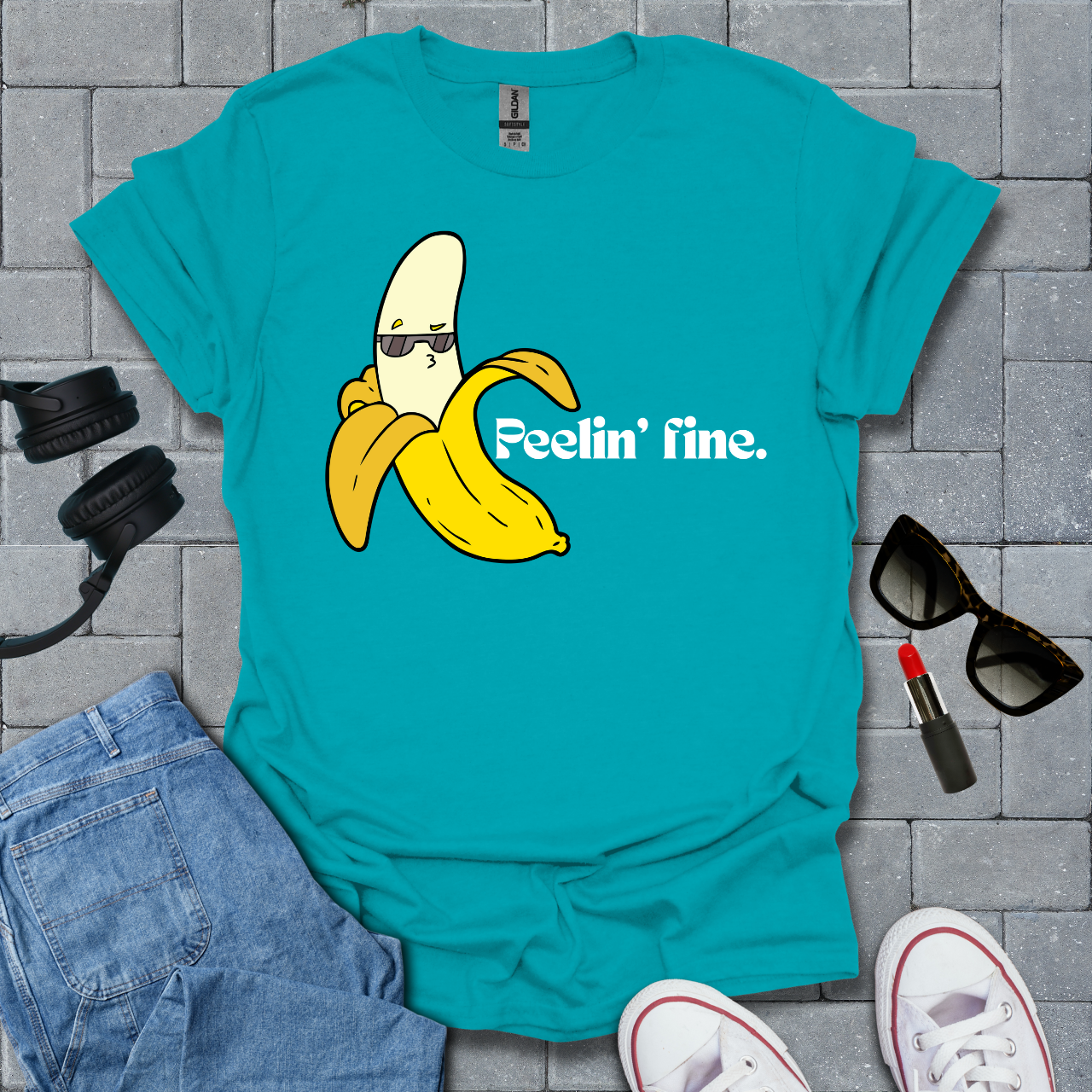 Peelin' Fine Banana Unisex T-Tshirt US