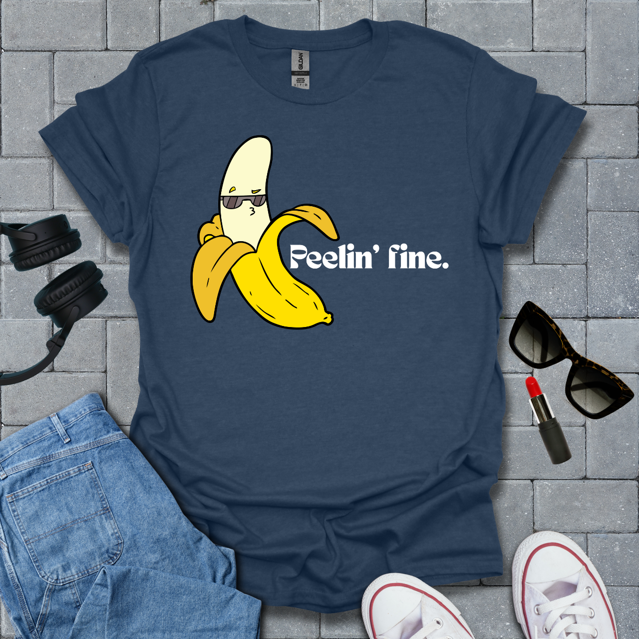 Peelin' Fine Banana Unisex T-Tshirt US