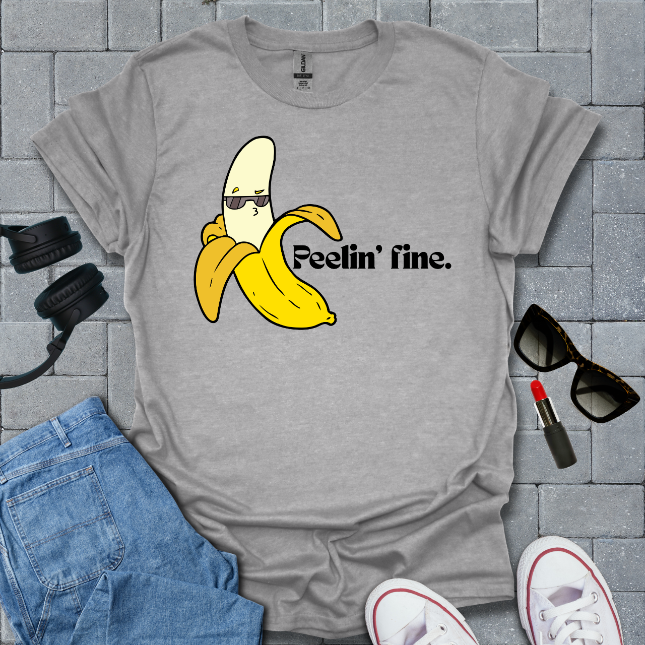 Peelin' Fine Banana Unisex T-Tshirt US