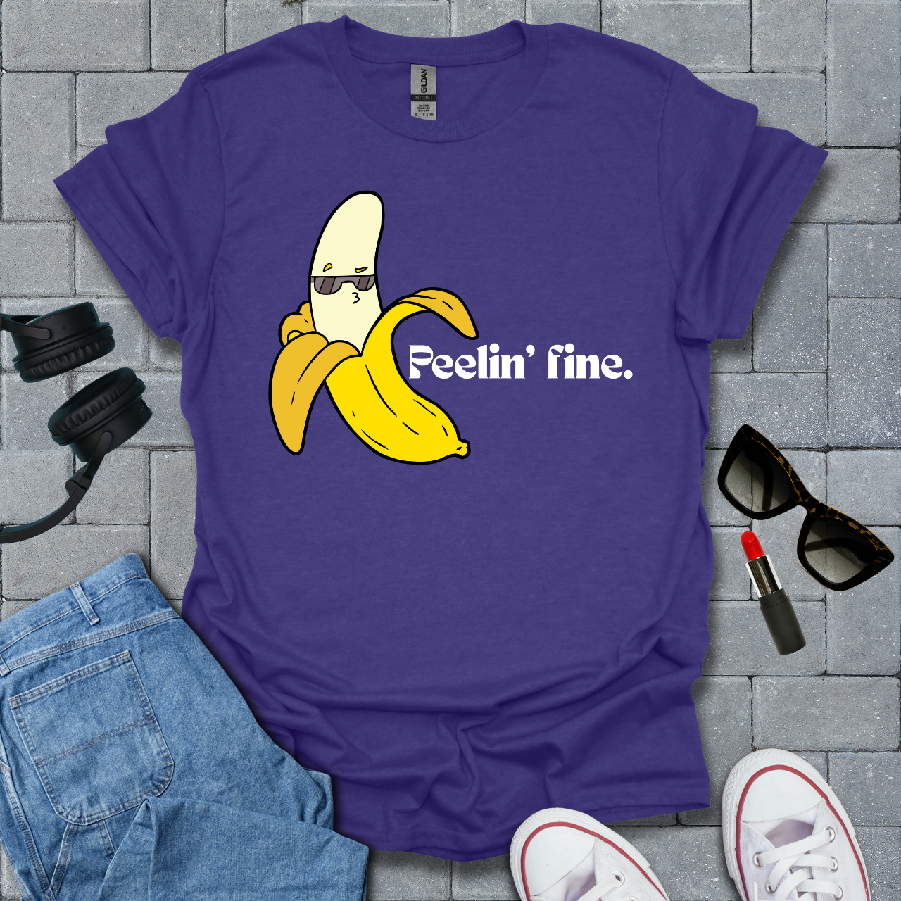 Peelin' Fine Banana Unisex T-Tshirt US