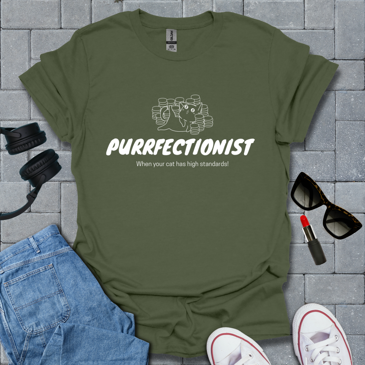 Purrfectionist T-Shirt US
