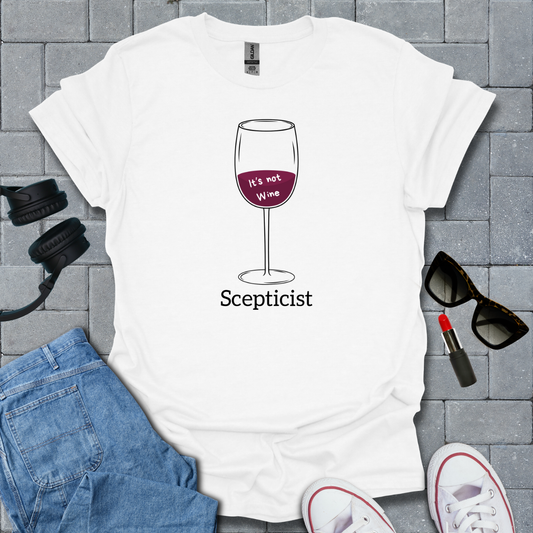 Scepticist Wine T-Shirt