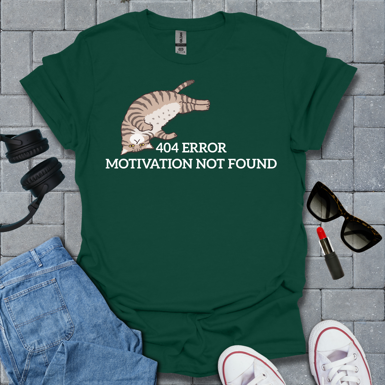404 Error Cat T-Shirt