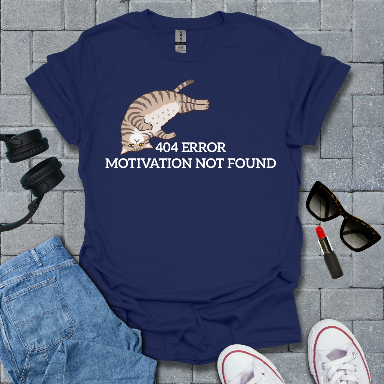 404 Error Cat T-Shirt
