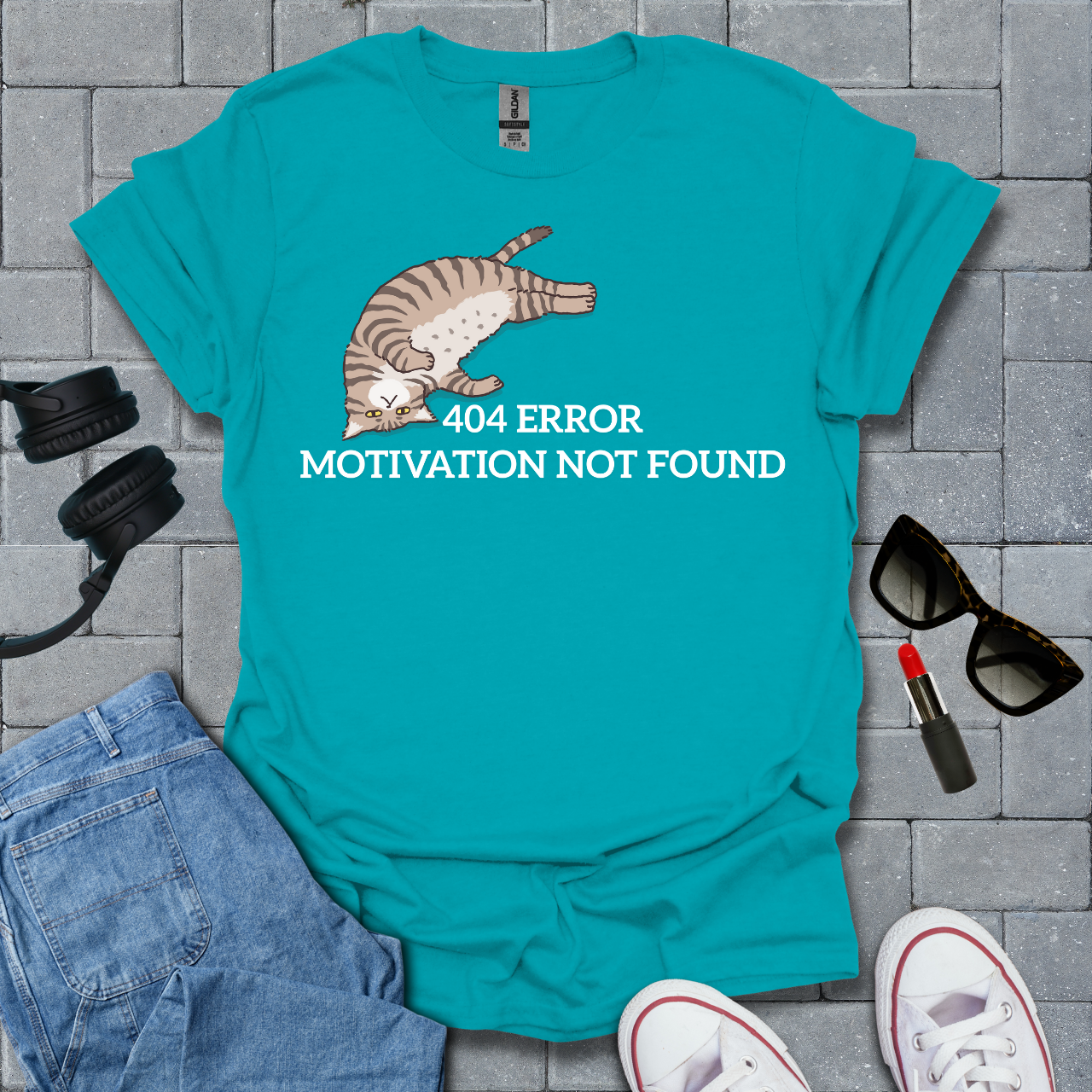 404 Error Cat T-Shirt