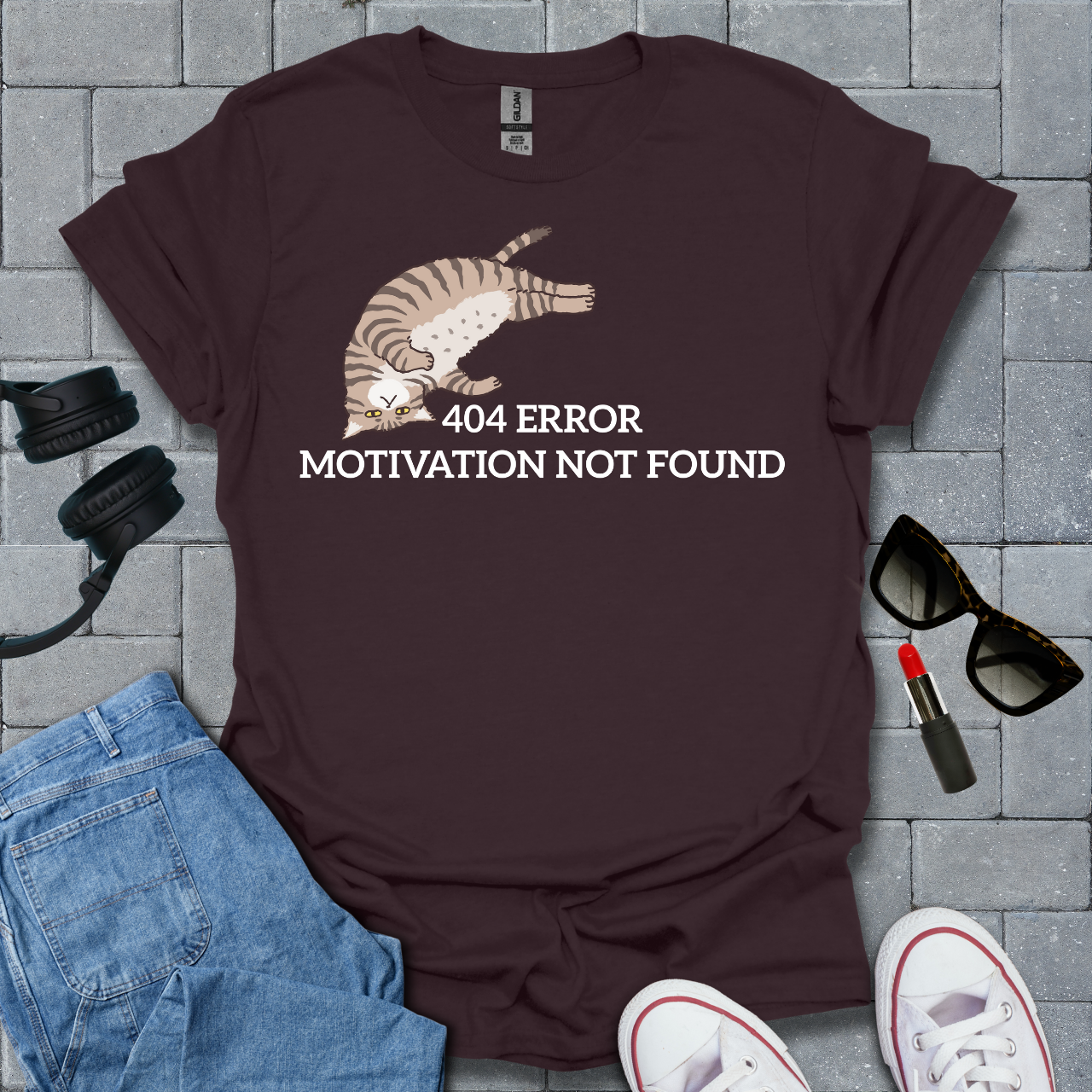 404 Error Cat T-Shirt