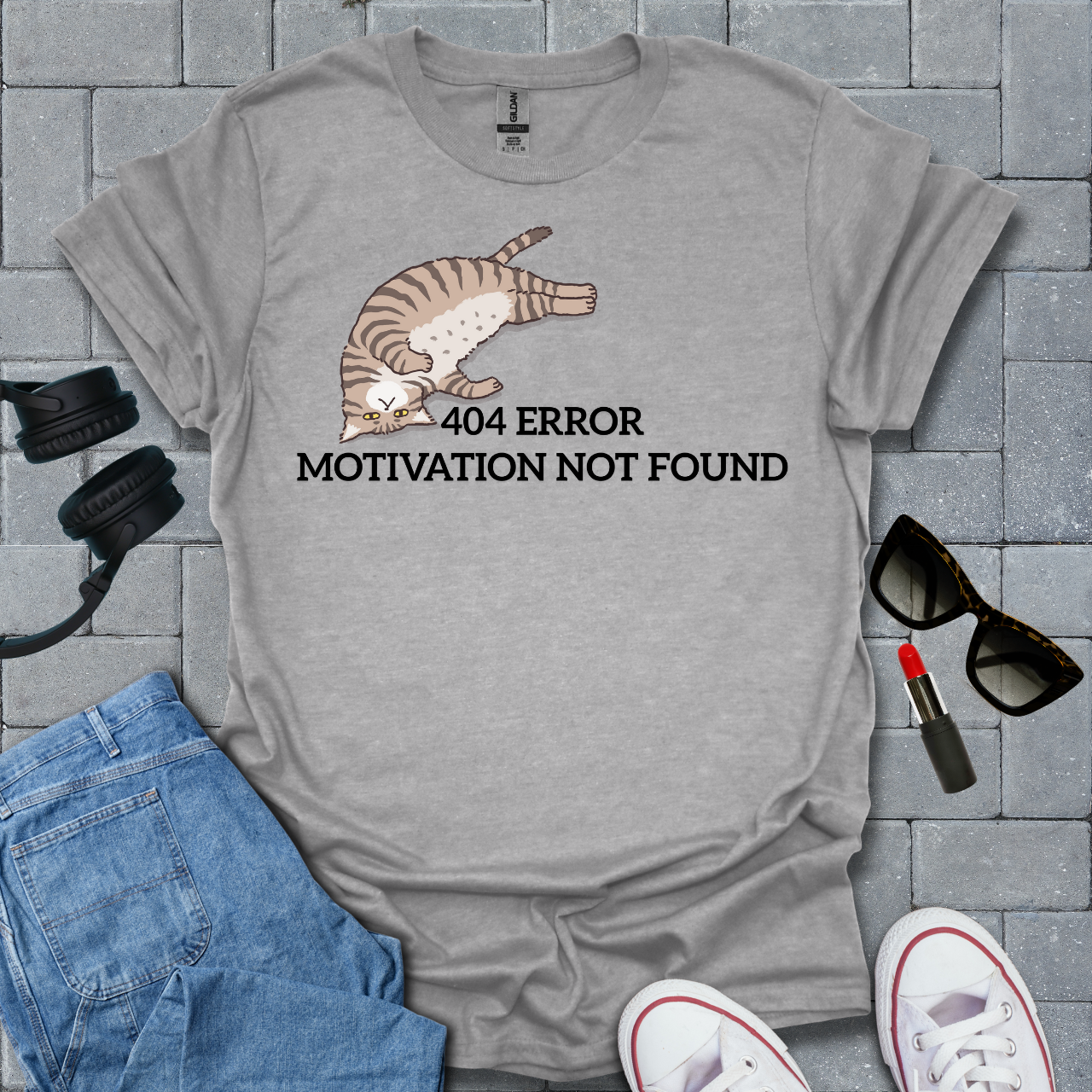 404 Error Cat T-Shirt