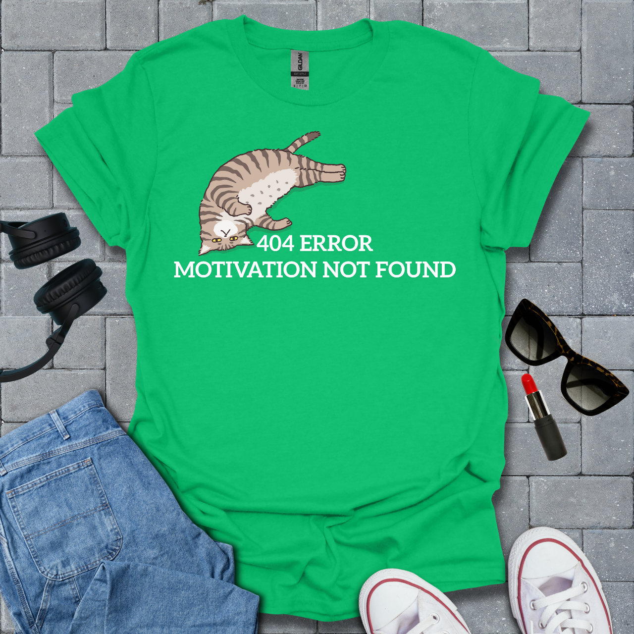 404 Error Cat T-Shirt