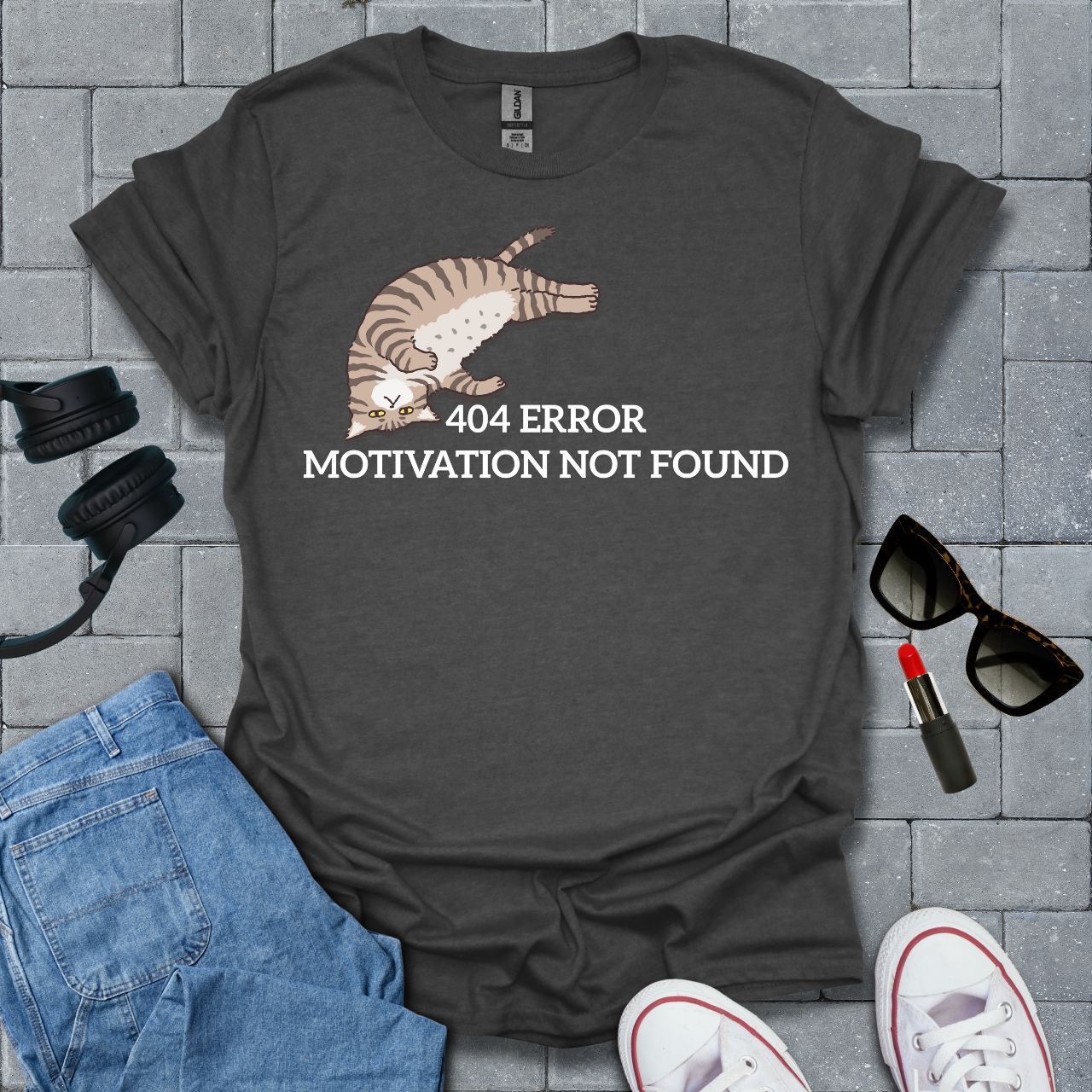 404 Error Cat T-Shirt