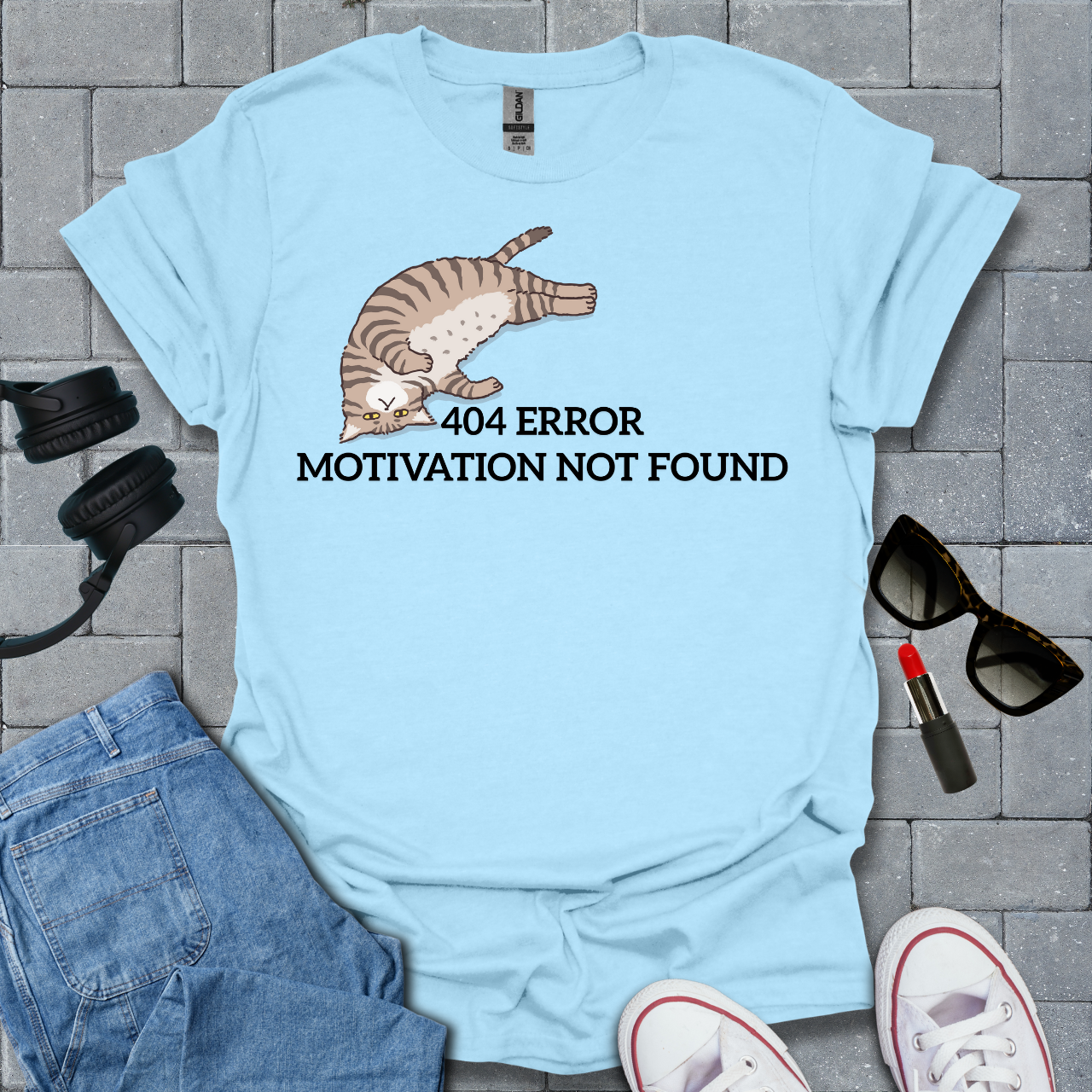 404 Error Cat T-Shirt