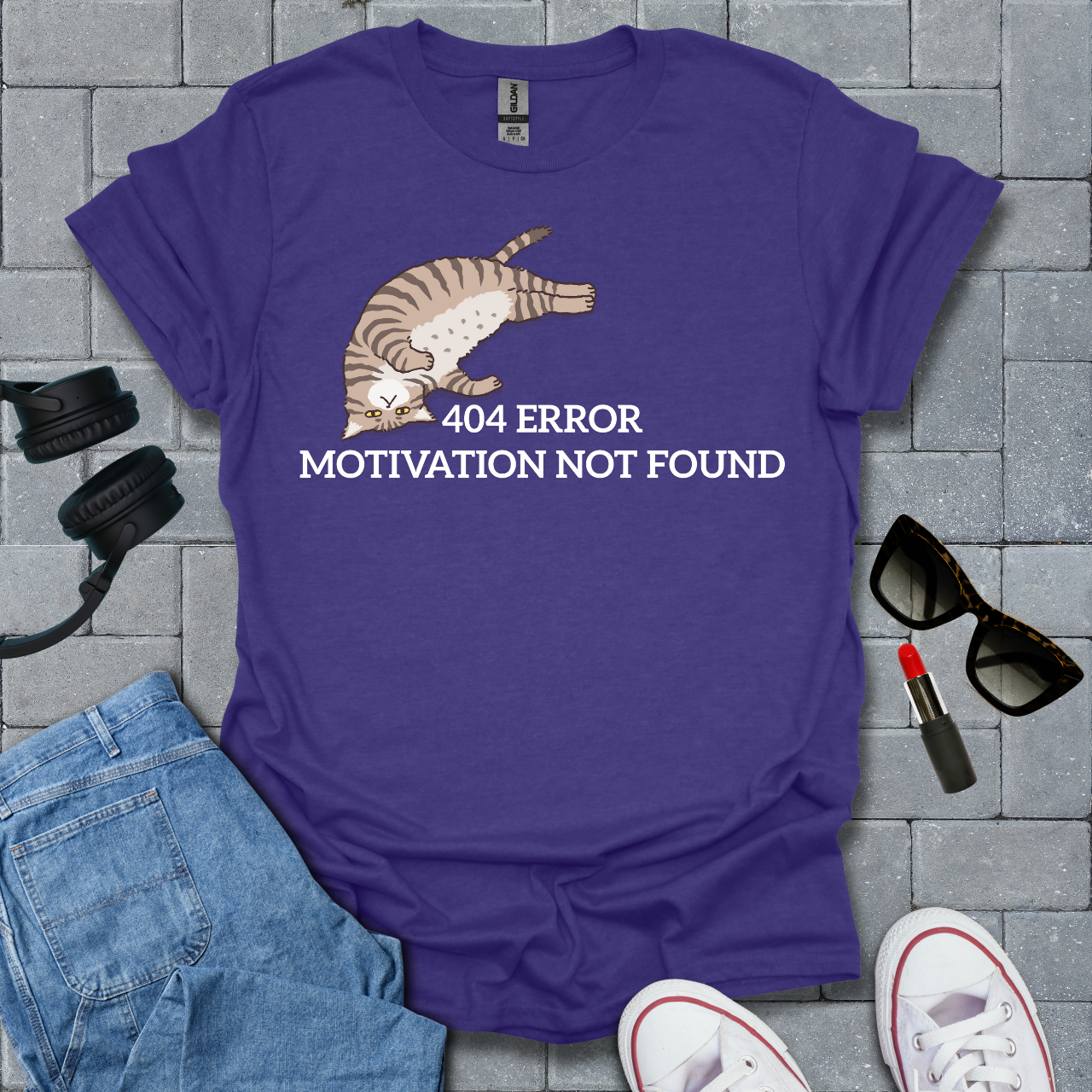 404 Error Cat T-Shirt