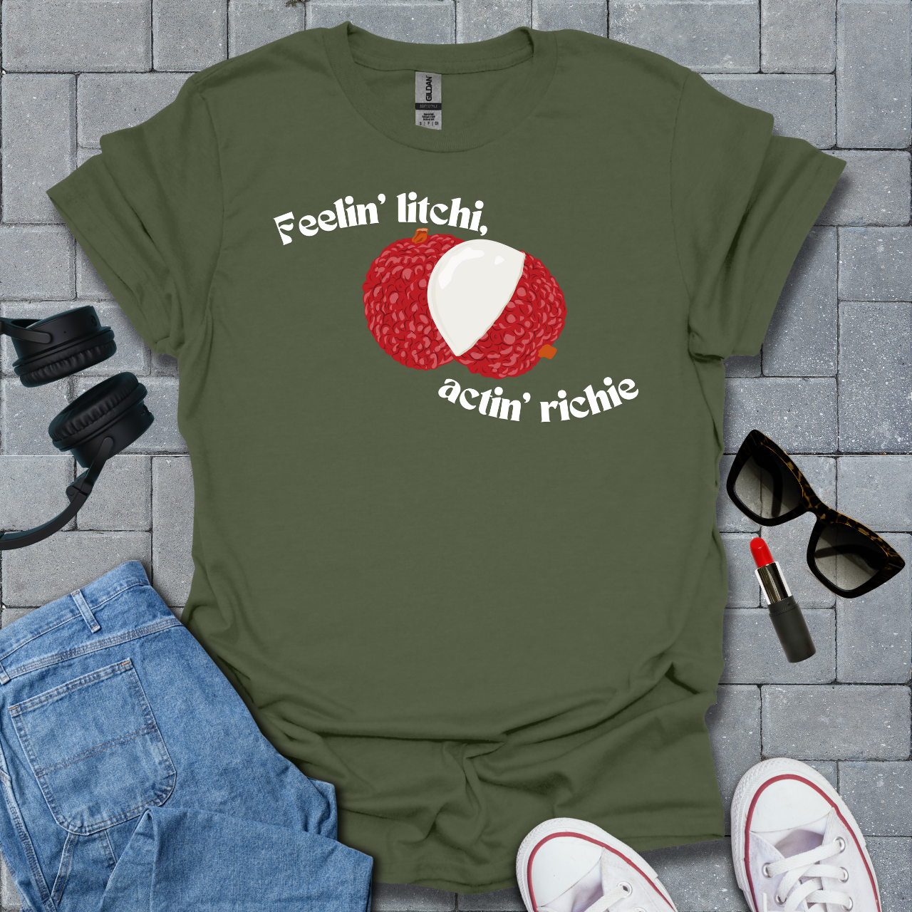 Feelin' Litchi, Actin' Richie T-Shirt US
