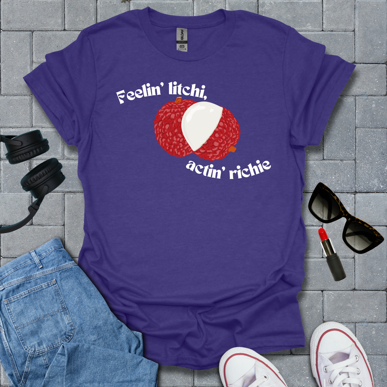 Feelin' Litchi, Actin' Richie T-Shirt US