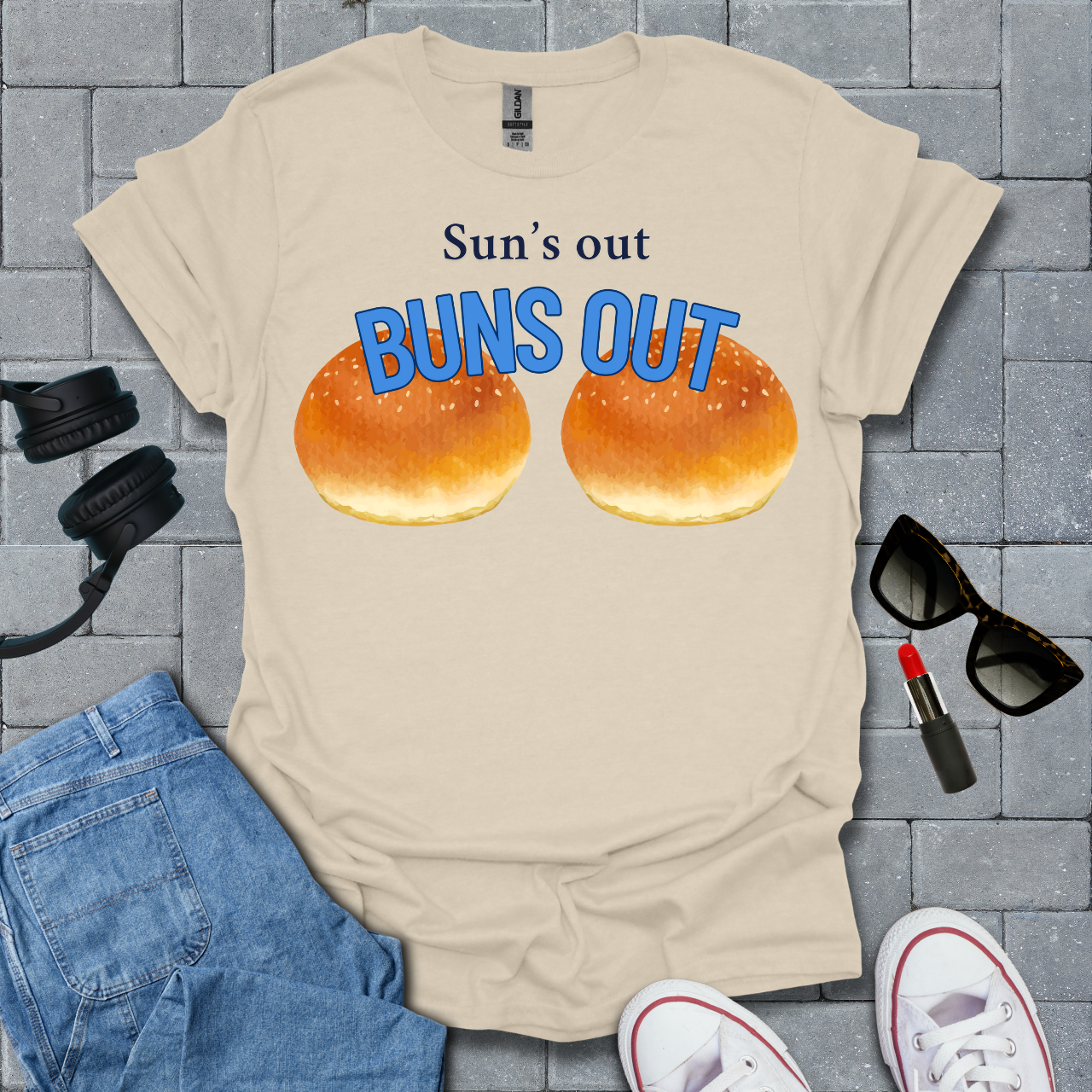 Sun's Out Buns Out T-Shirt US