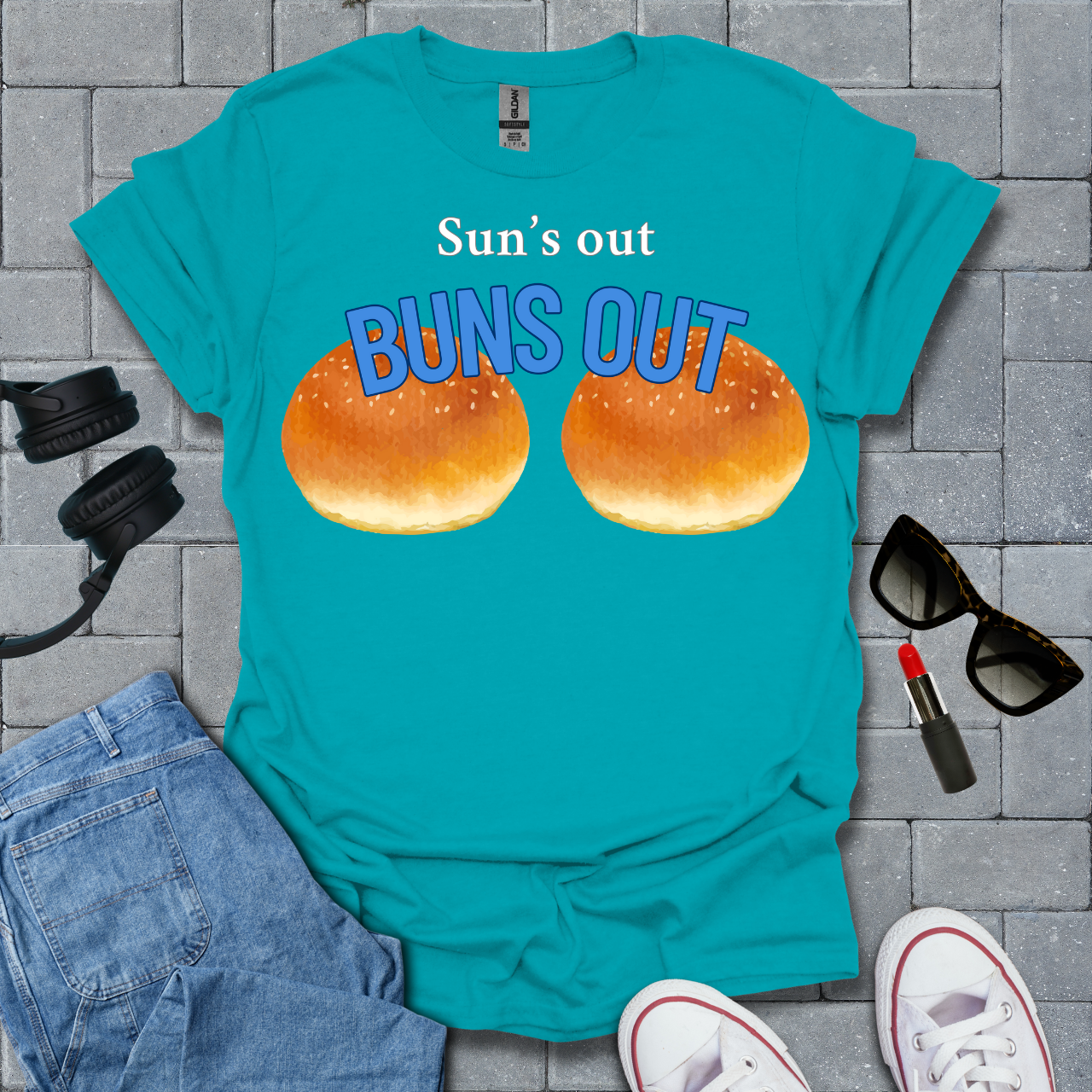 Sun's Out Buns Out T-Shirt US