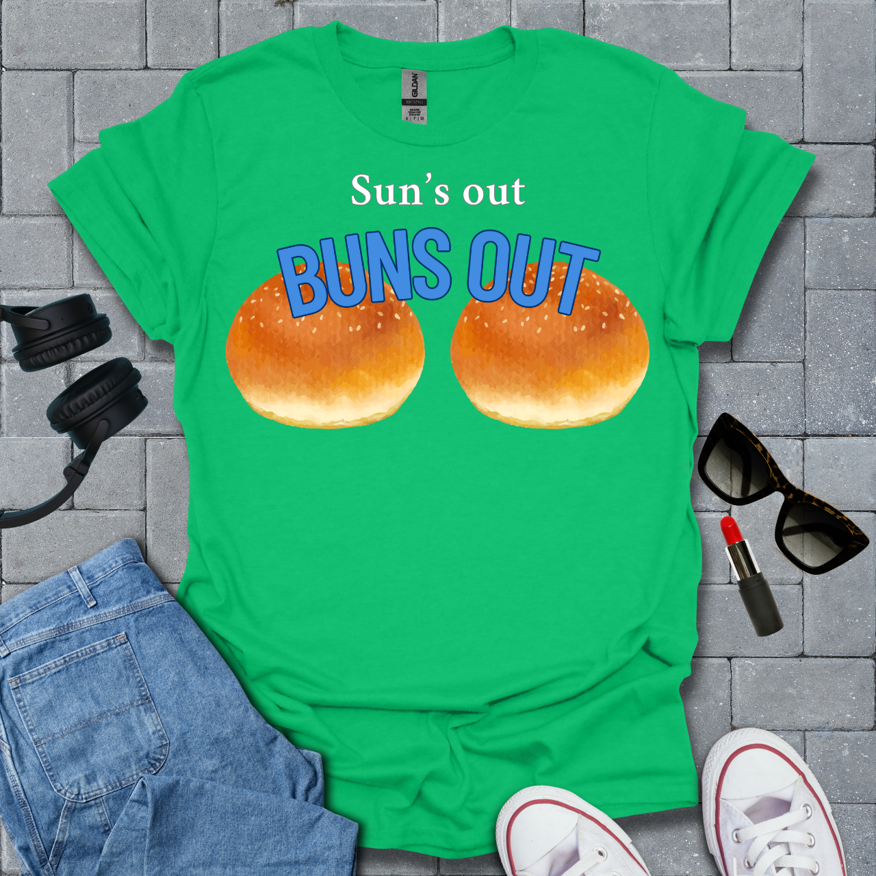 Sun's Out Buns Out T-Shirt US