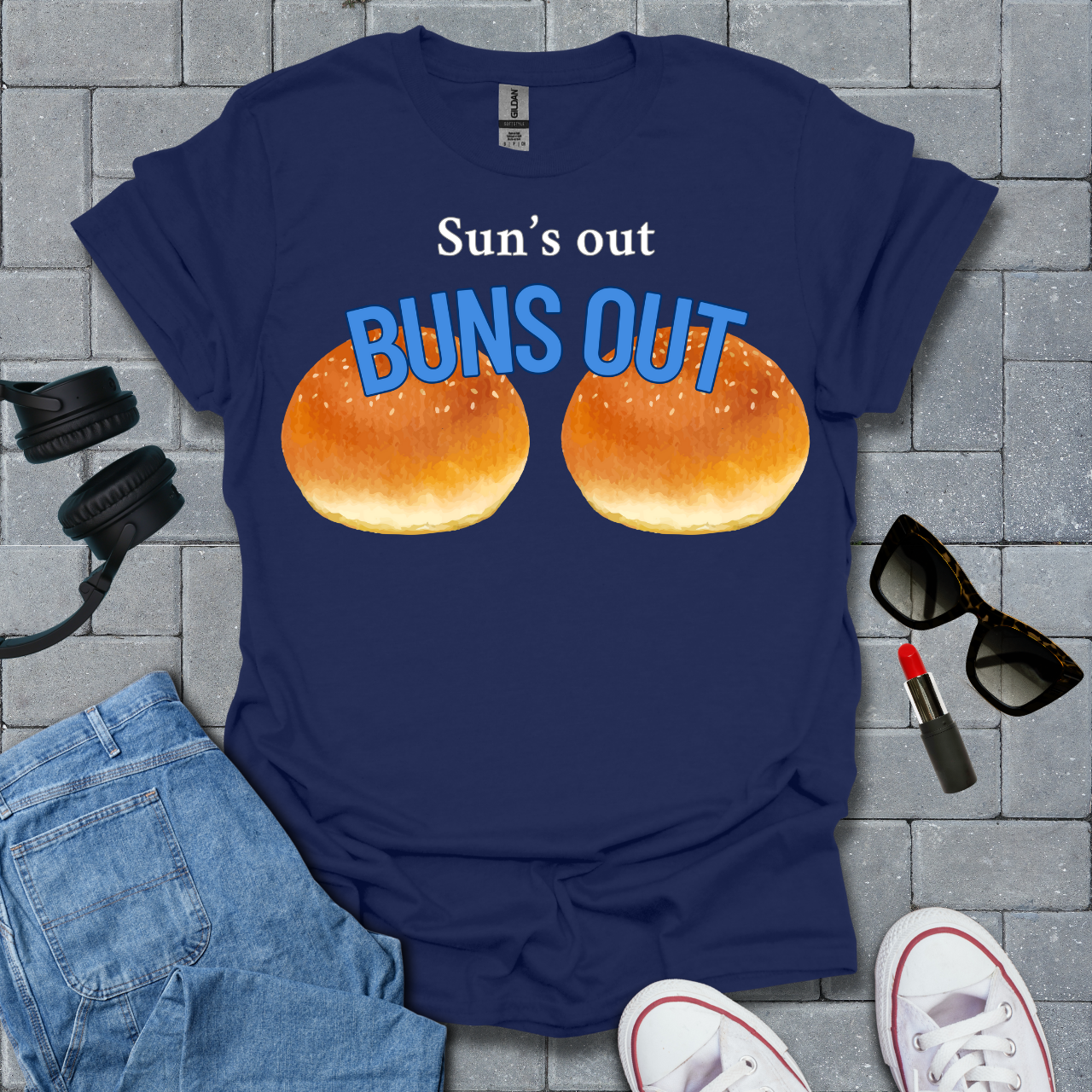 Sun's Out Buns Out T-Shirt US